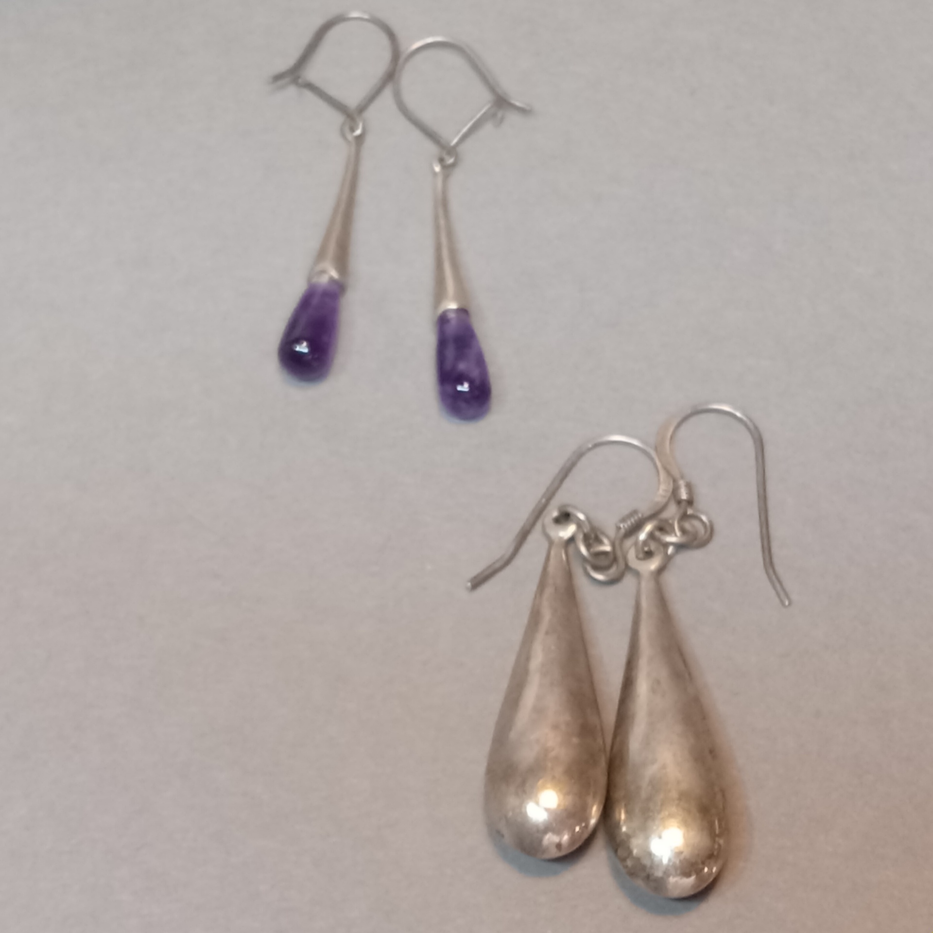 Silver & Amethyst Jewerly - image 11 of 12