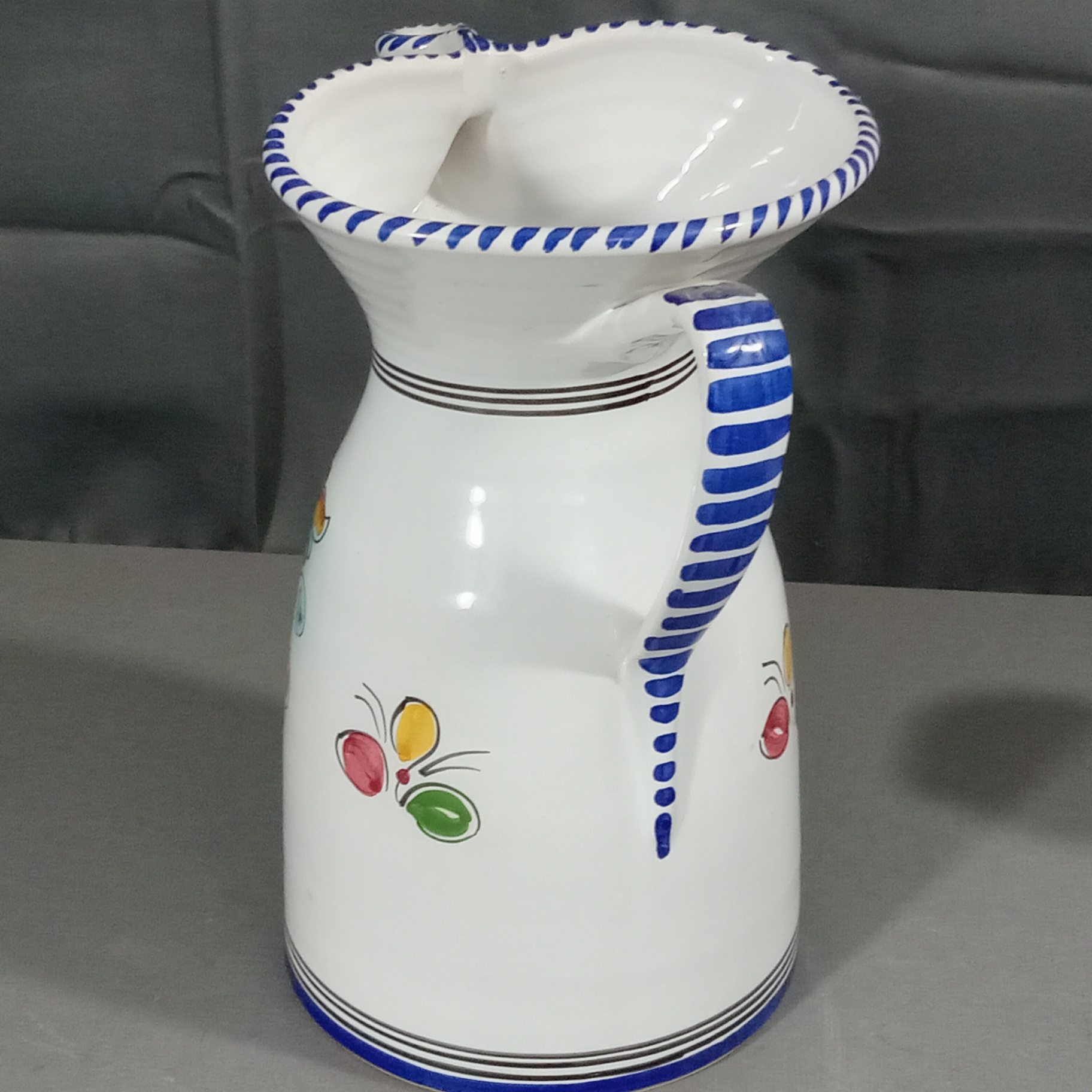 Floral Handpainted Pottery - image 4 of 14
