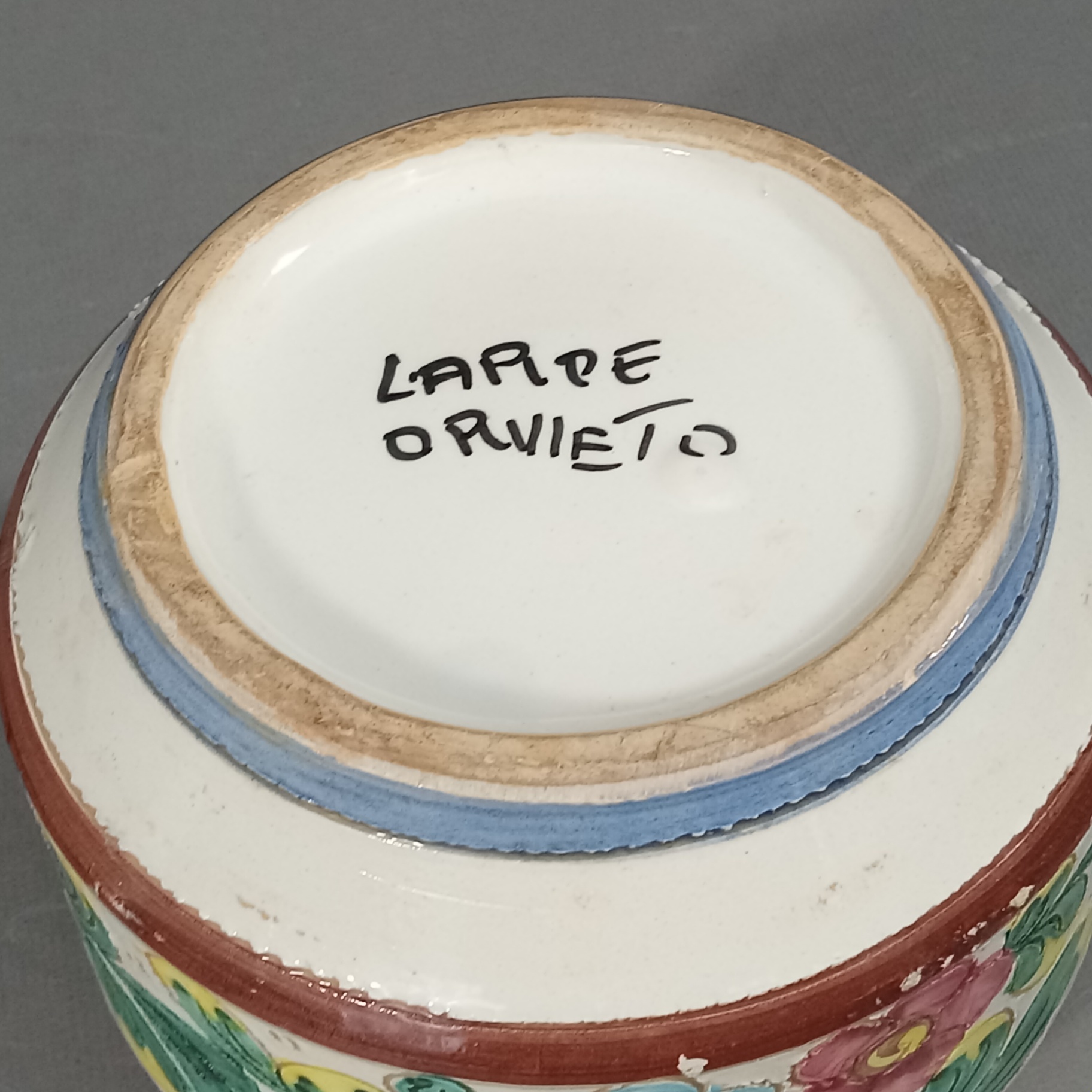 Floral Handpainted Pottery - image 13 of 14