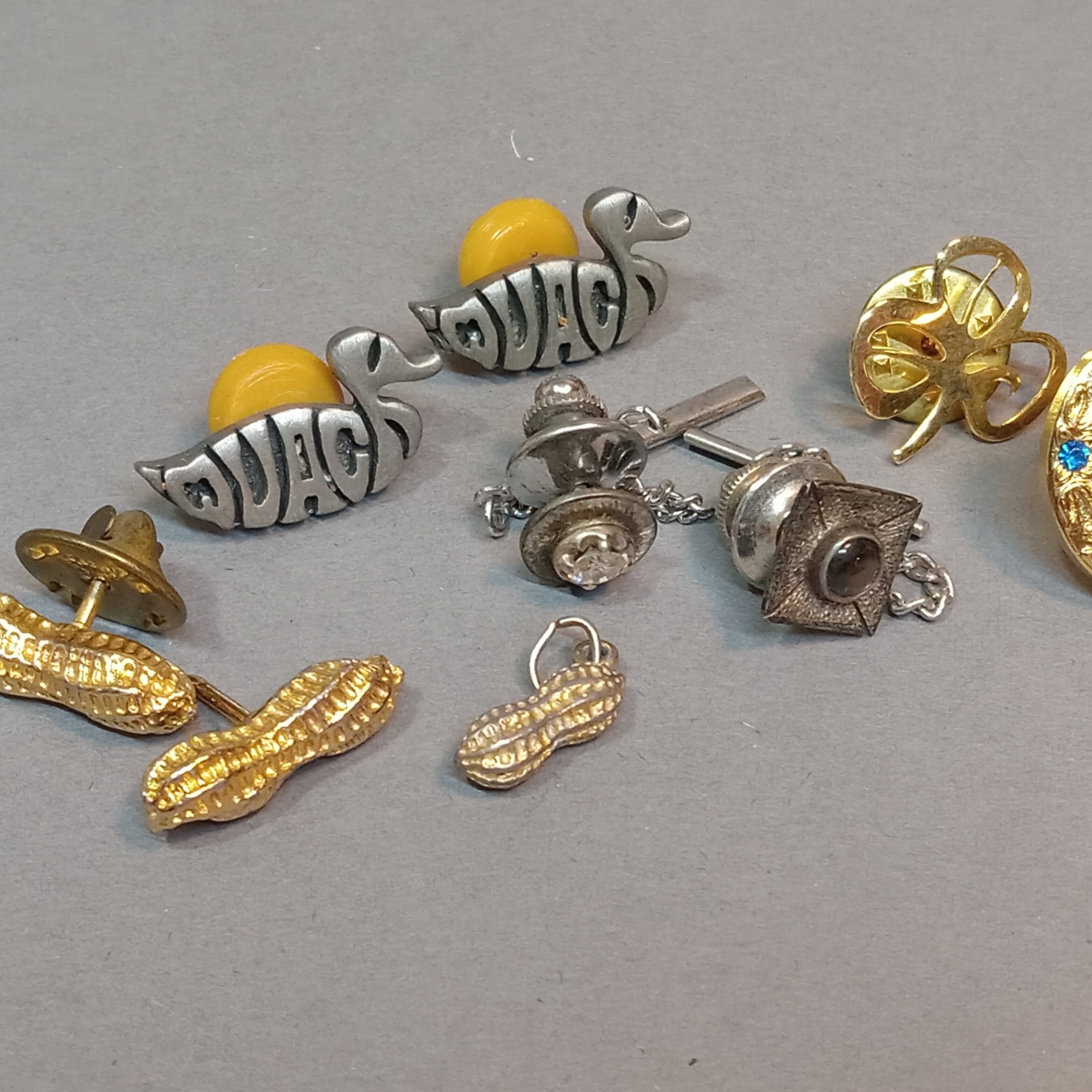 Vintage Sterling & More Men's Jewelry (9+dwt) - image 9 of 20
