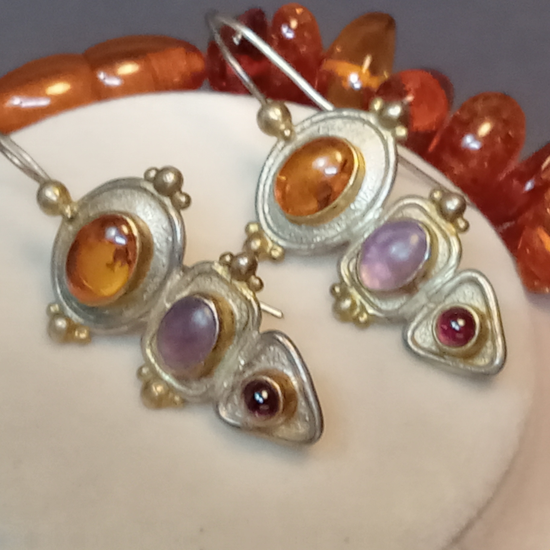 Vintage Artsy Costume & Sterling Jewelry (10+dwt) - image 15 of 19