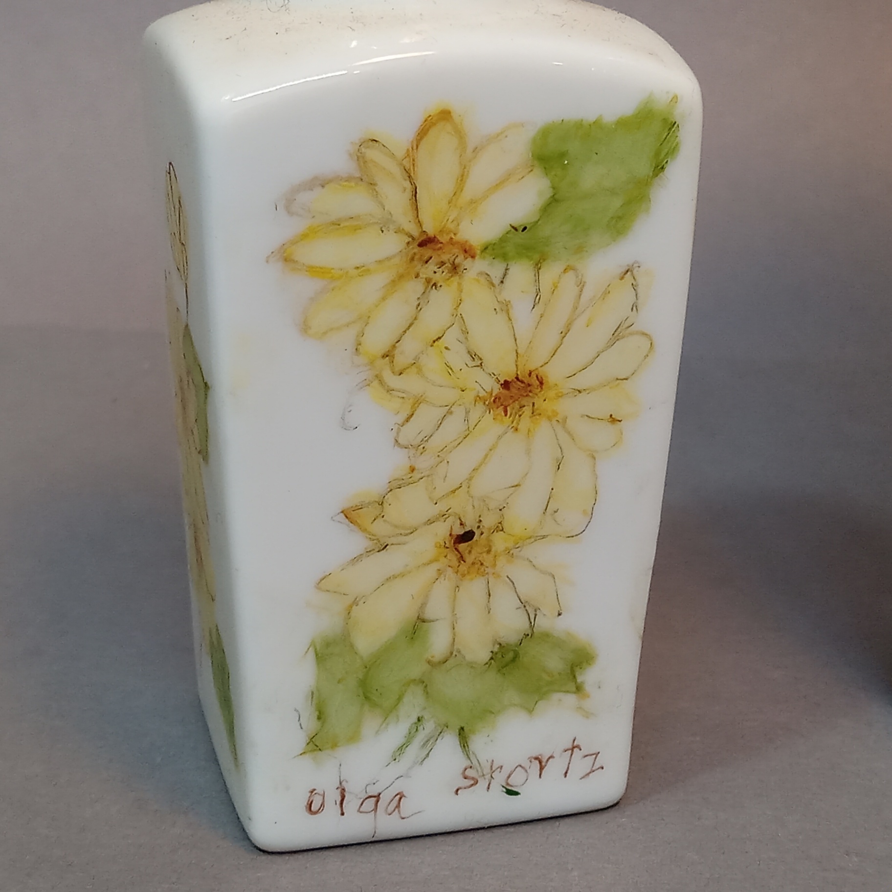 Mid-Century Hand Painted Vanity Ceramics - image 4 of 15