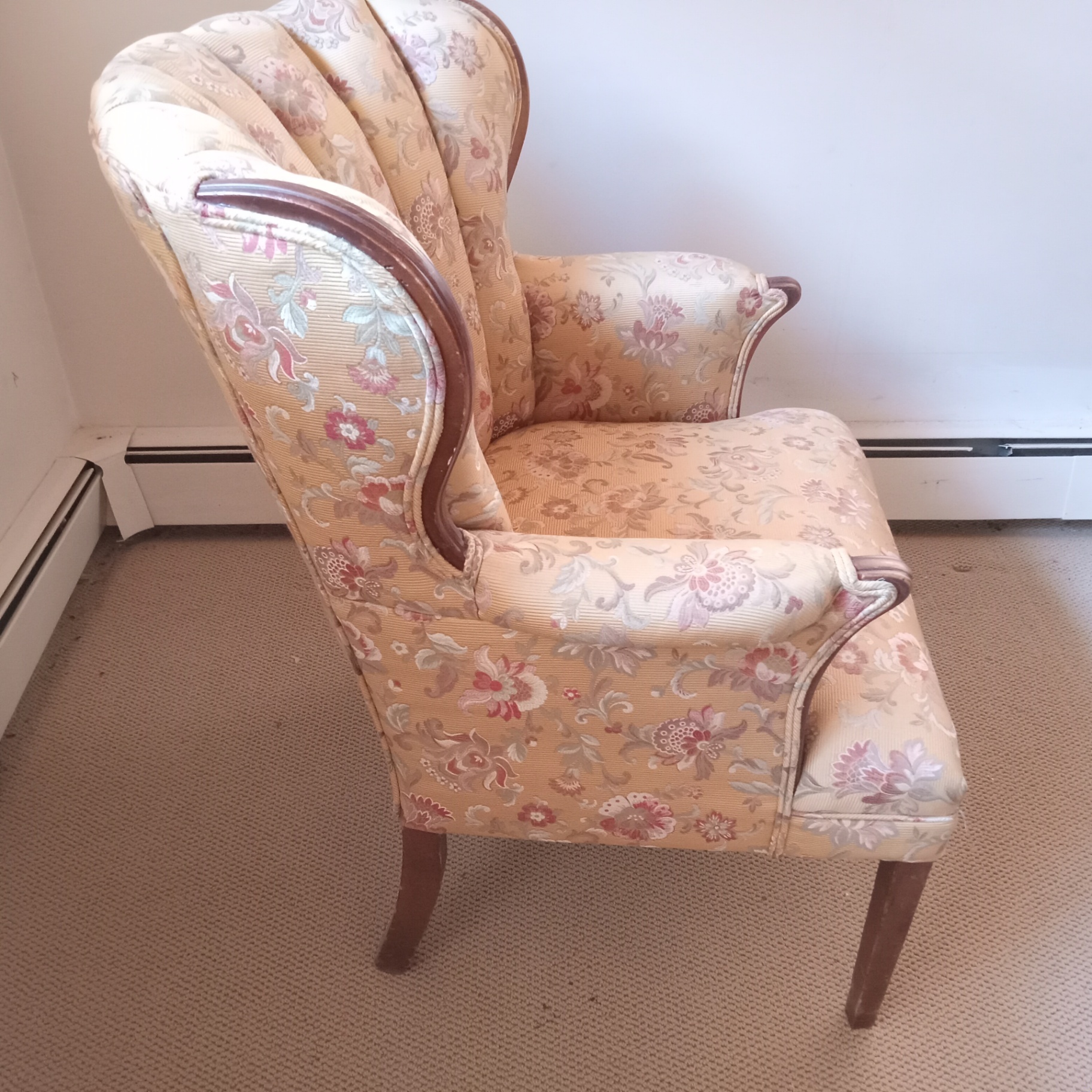 Vintage Upholstered Arm Chair - image 6 of 8