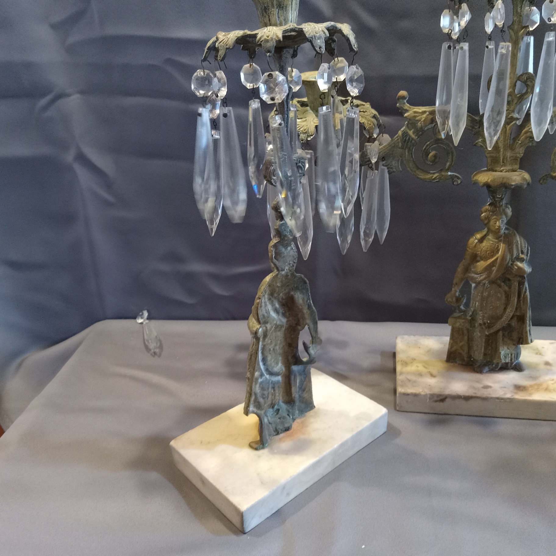 Antique Figural Girandole Set - image 12 of 12