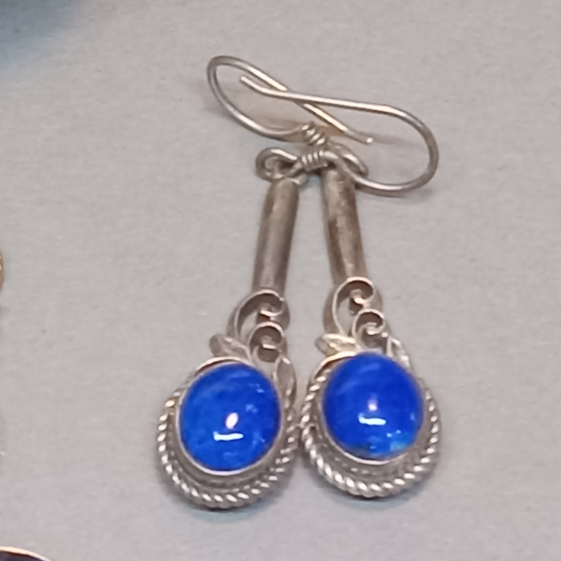 Sterling & Blue Stone Jewelry (39+dwt) - image 11 of 22