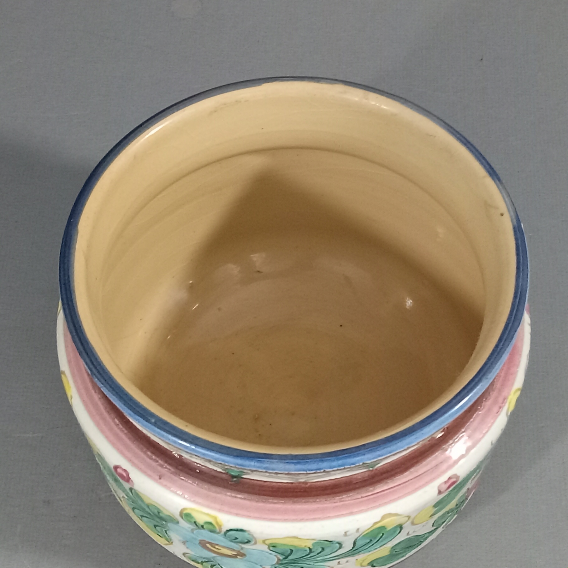 Floral Handpainted Pottery - image 12 of 14