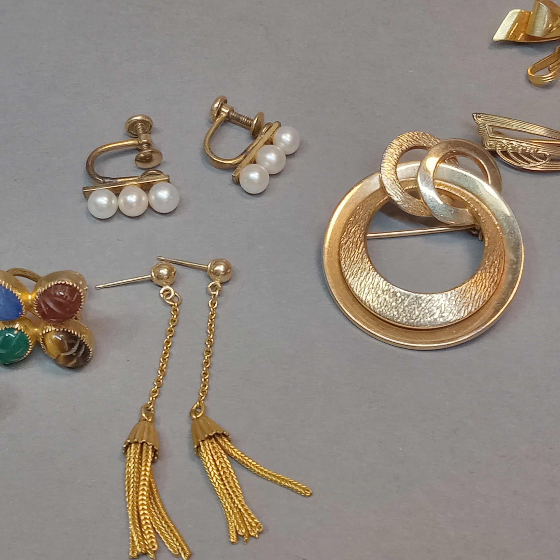 Vintage Sterling & Gold Filled Jewelry (13+dwt) - image 11 of 15