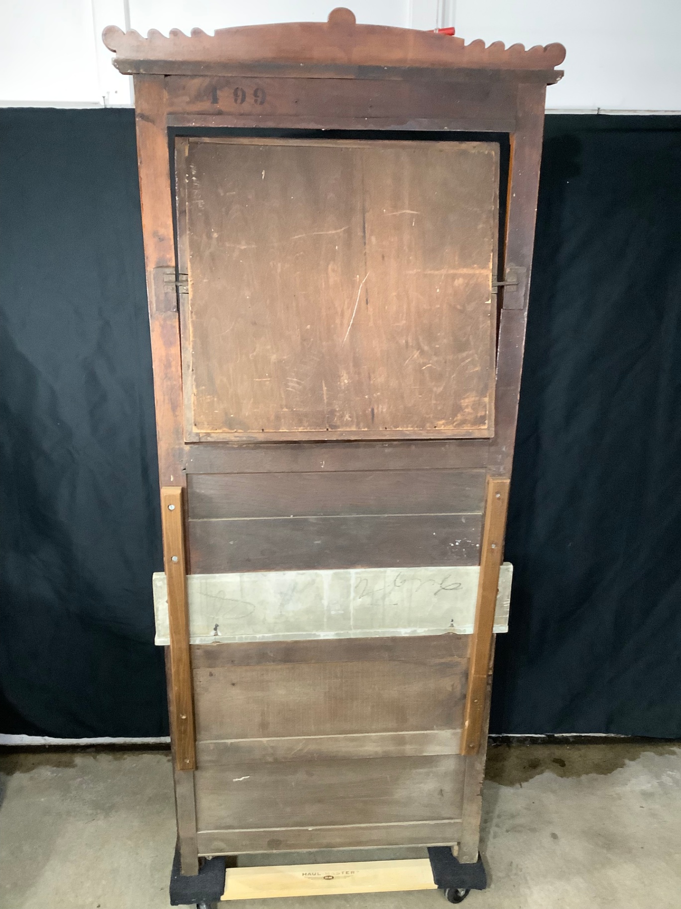 Antique Dry Sink With Mirror - image 5 of 5
