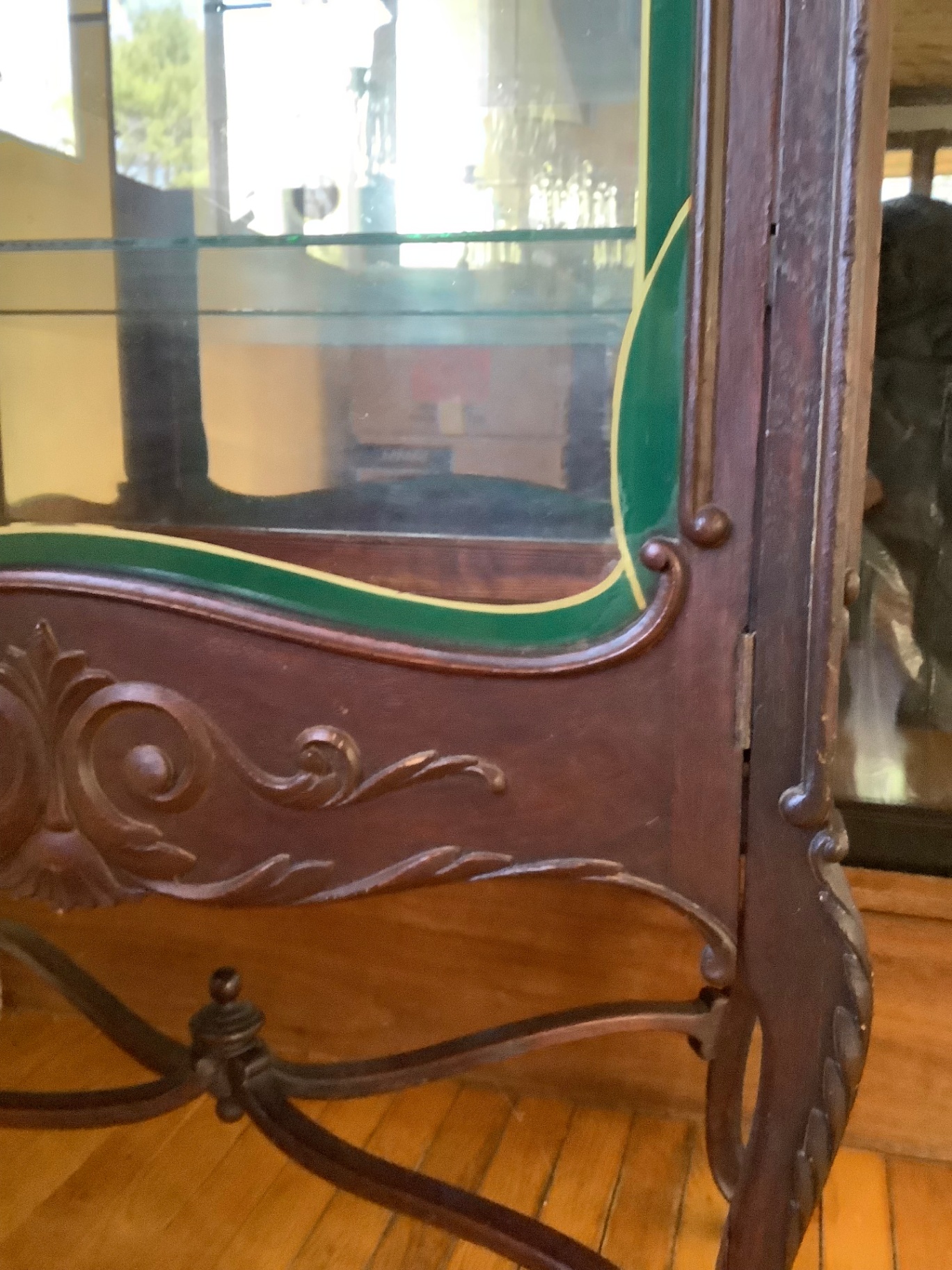 Antique Display Cabinet - image 6 of 7
