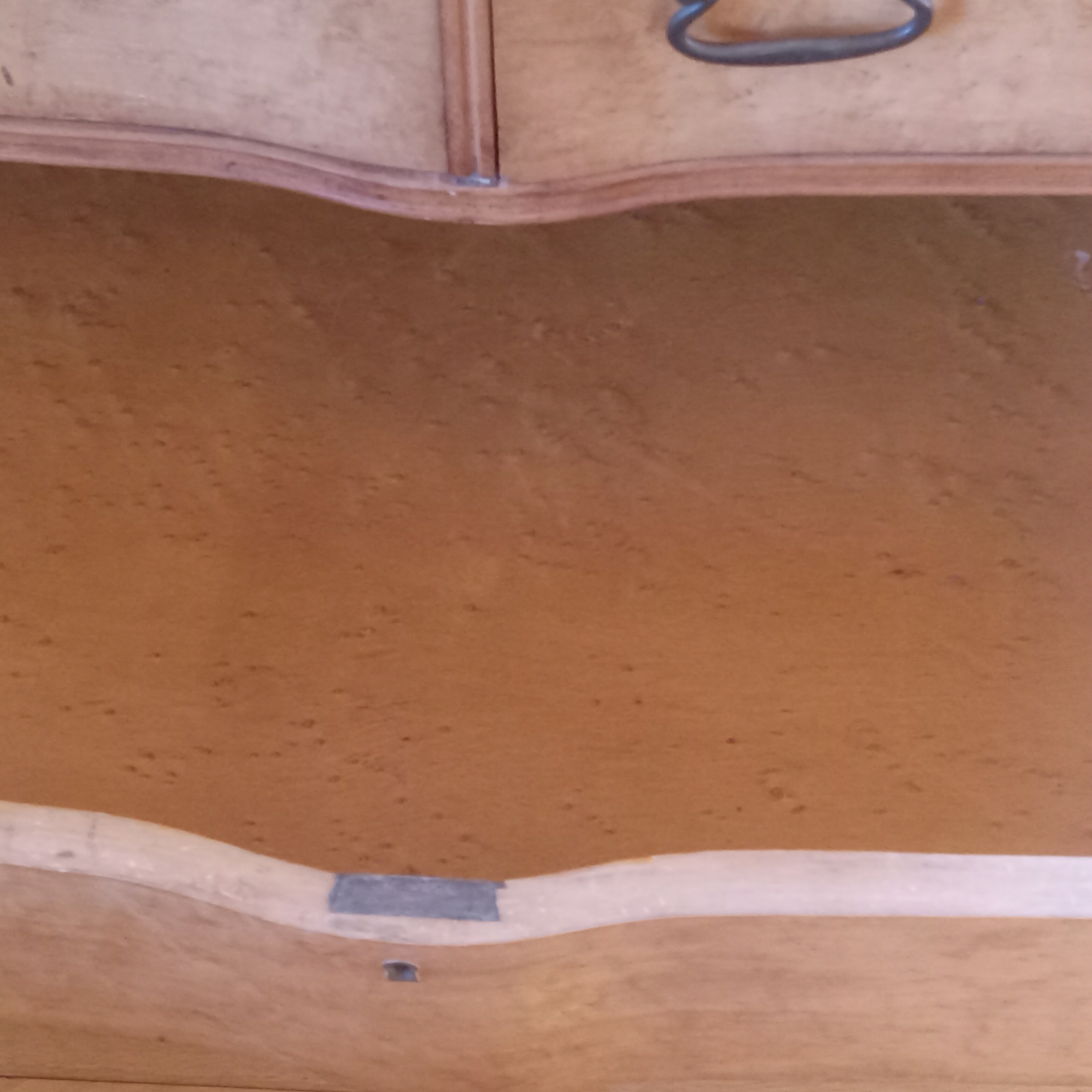 Antique Bird's Eye Maple Vanity w/Mirror & Bench - image 27 of 35
