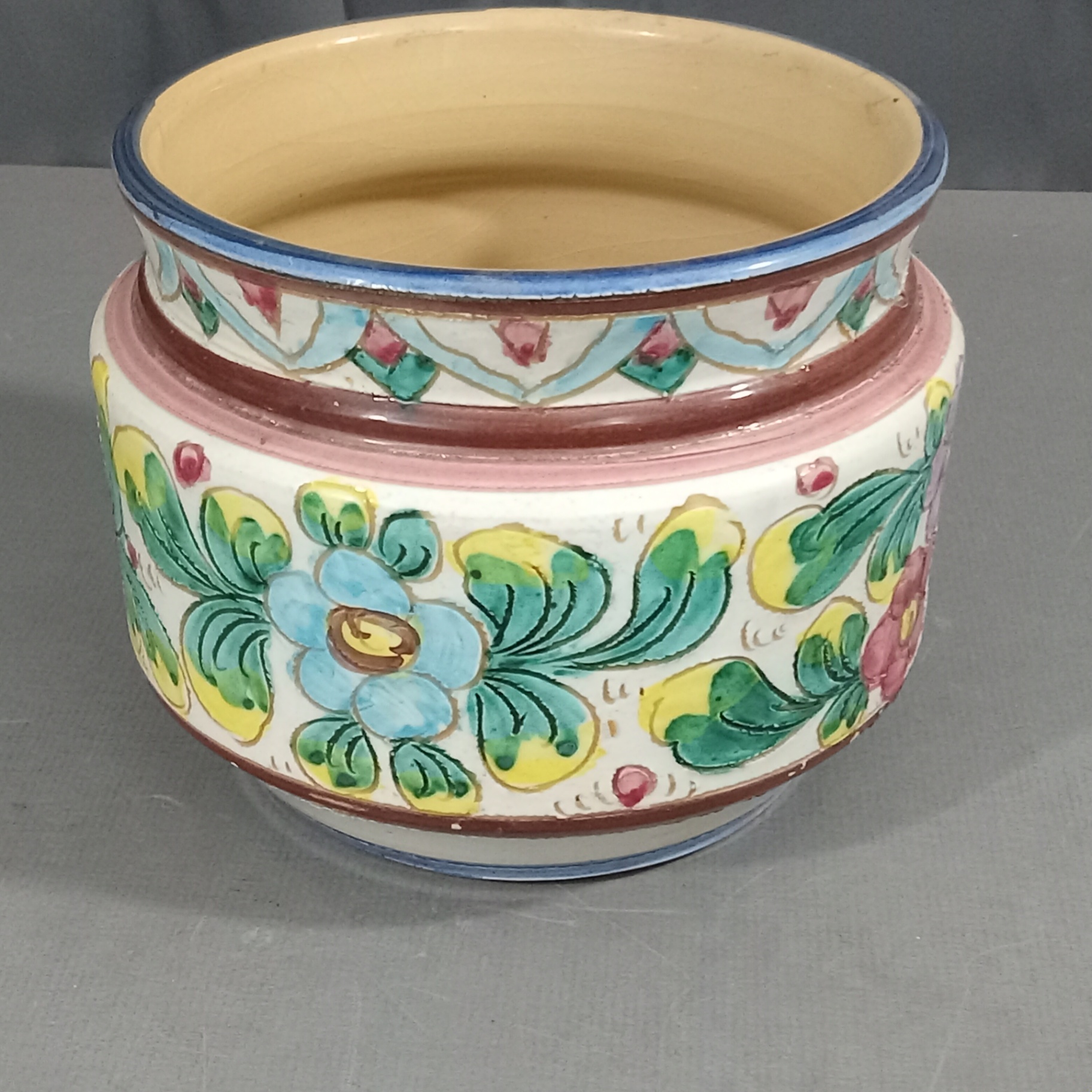 Floral Handpainted Pottery - image 11 of 14