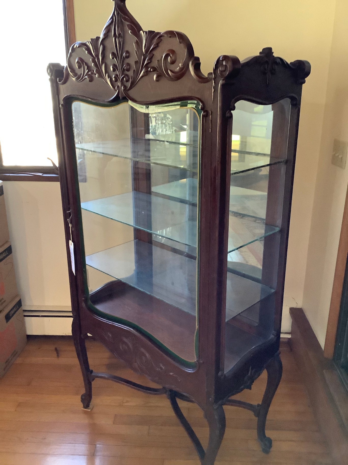 Antique Display Cabinet - image 3 of 7