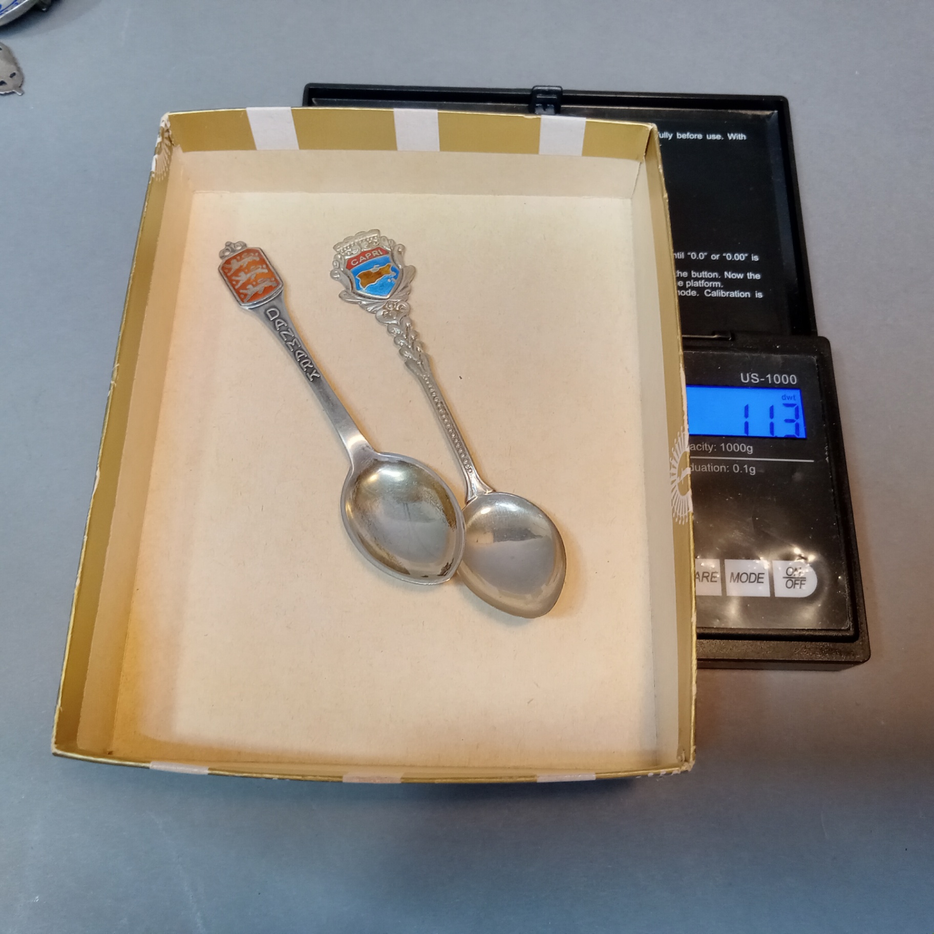 Sterling Souvenir Tea Spoons (63+dwt) - image 15 of 15