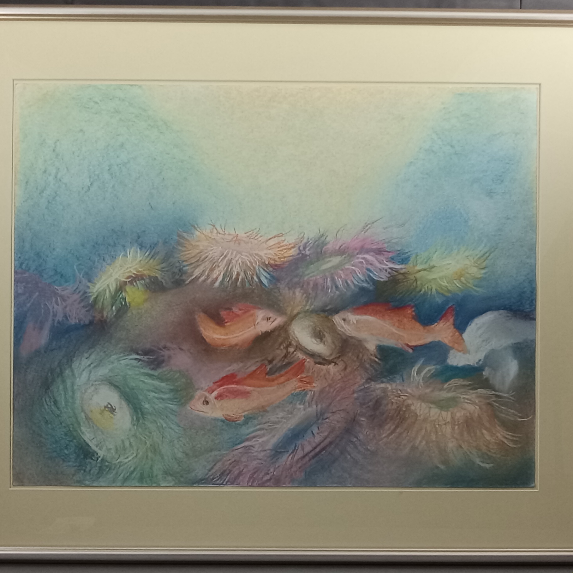 Framed Pastel on Paper by Joy Buell - image 3 of 7