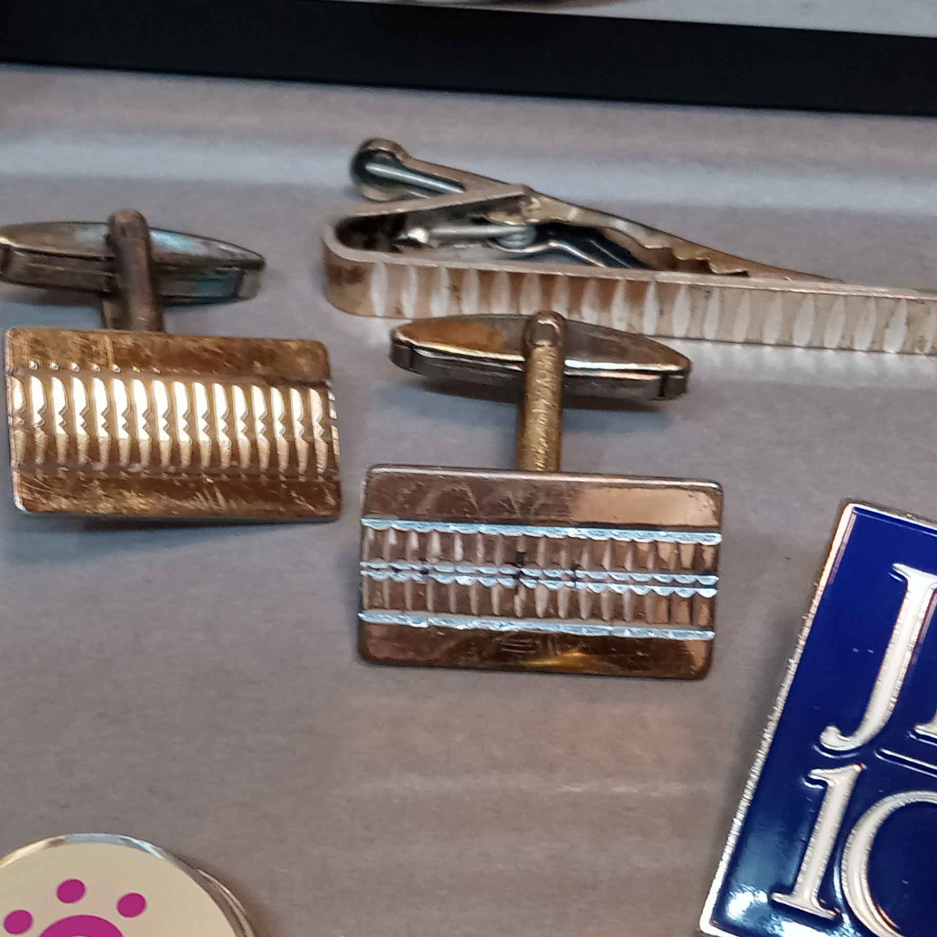 Vintage Sterling & More Men's Jewelry (9+dwt) - image 14 of 20
