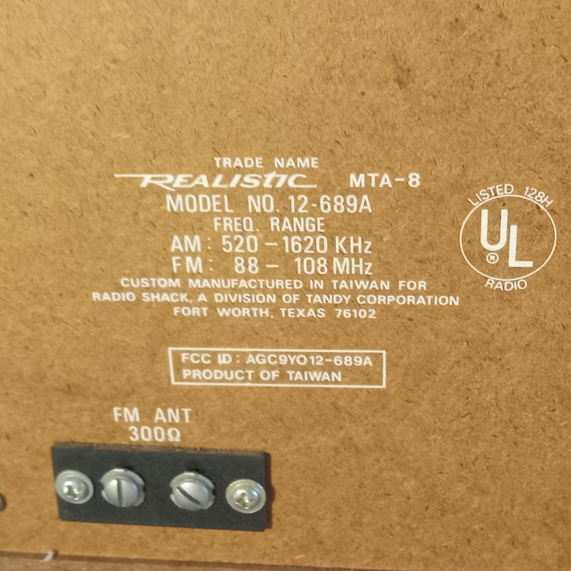 Realistic MTA-8 Radio - image 7 of 8