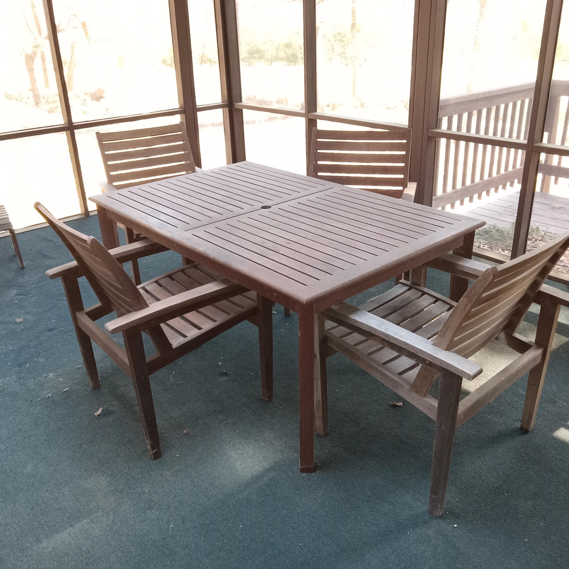 Teak Outdoor Furniture - image 1 of 10