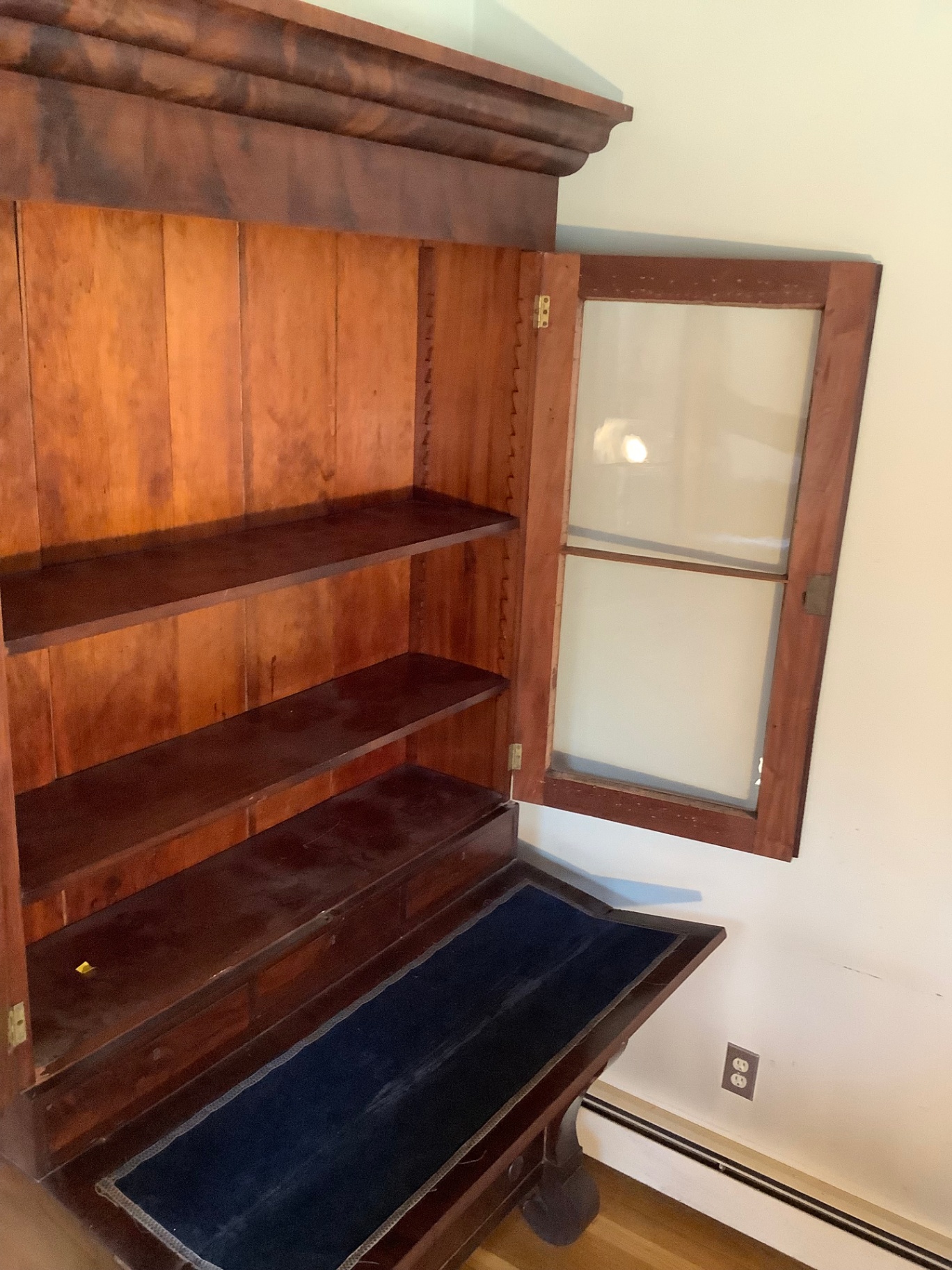 Antique Secretary / Cabinet - image 3 of 7