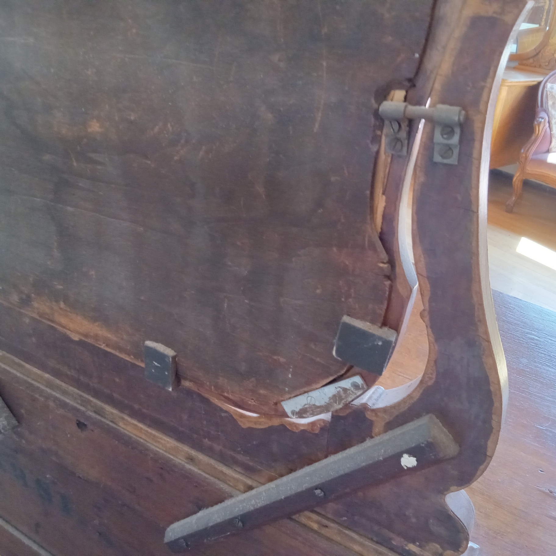 Antique Vanity/Dresser w/Mirror and Chair - image 23 of 32