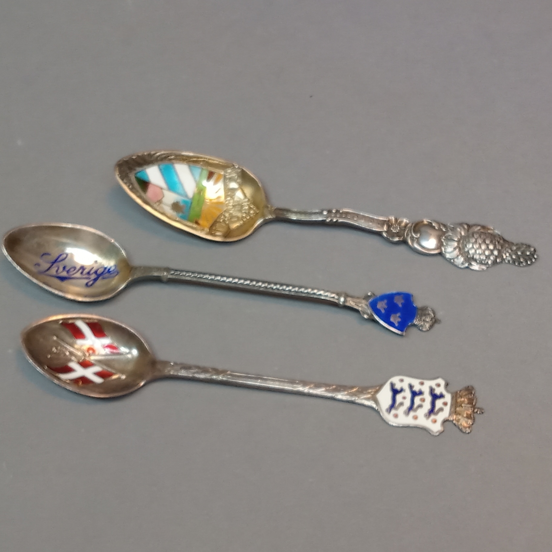Sterling Souvenir Tea Spoons (63+dwt) - image 5 of 15