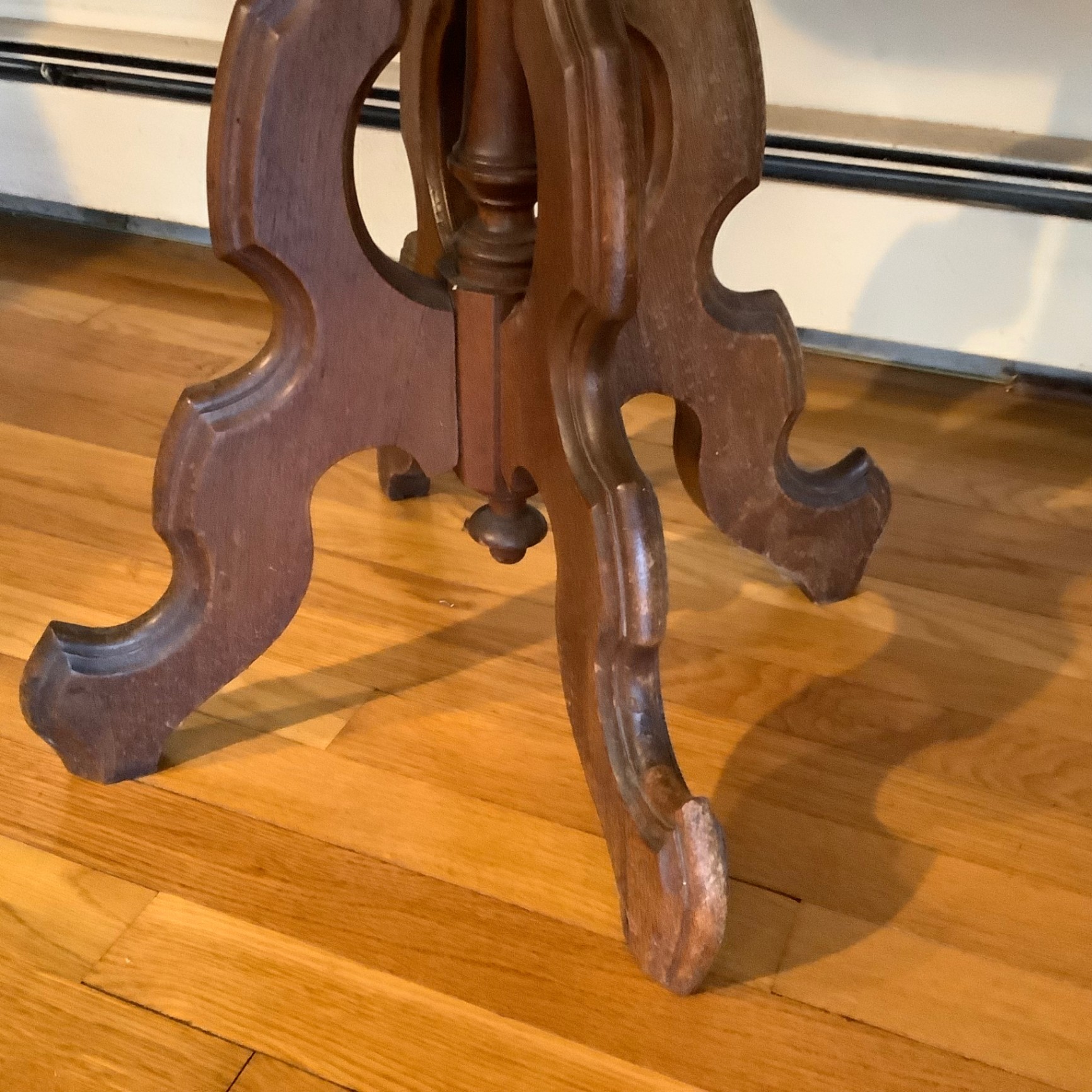 Antique Marble Side / Occasional Table - image 8 of 9