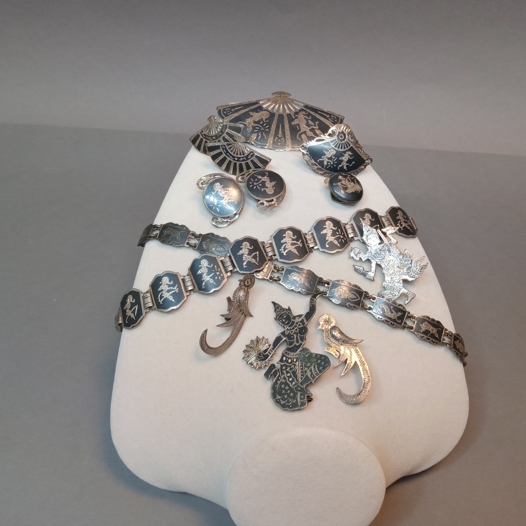 Vintage Siam Sterling Jewelry (32dwt) - image 1 of 18