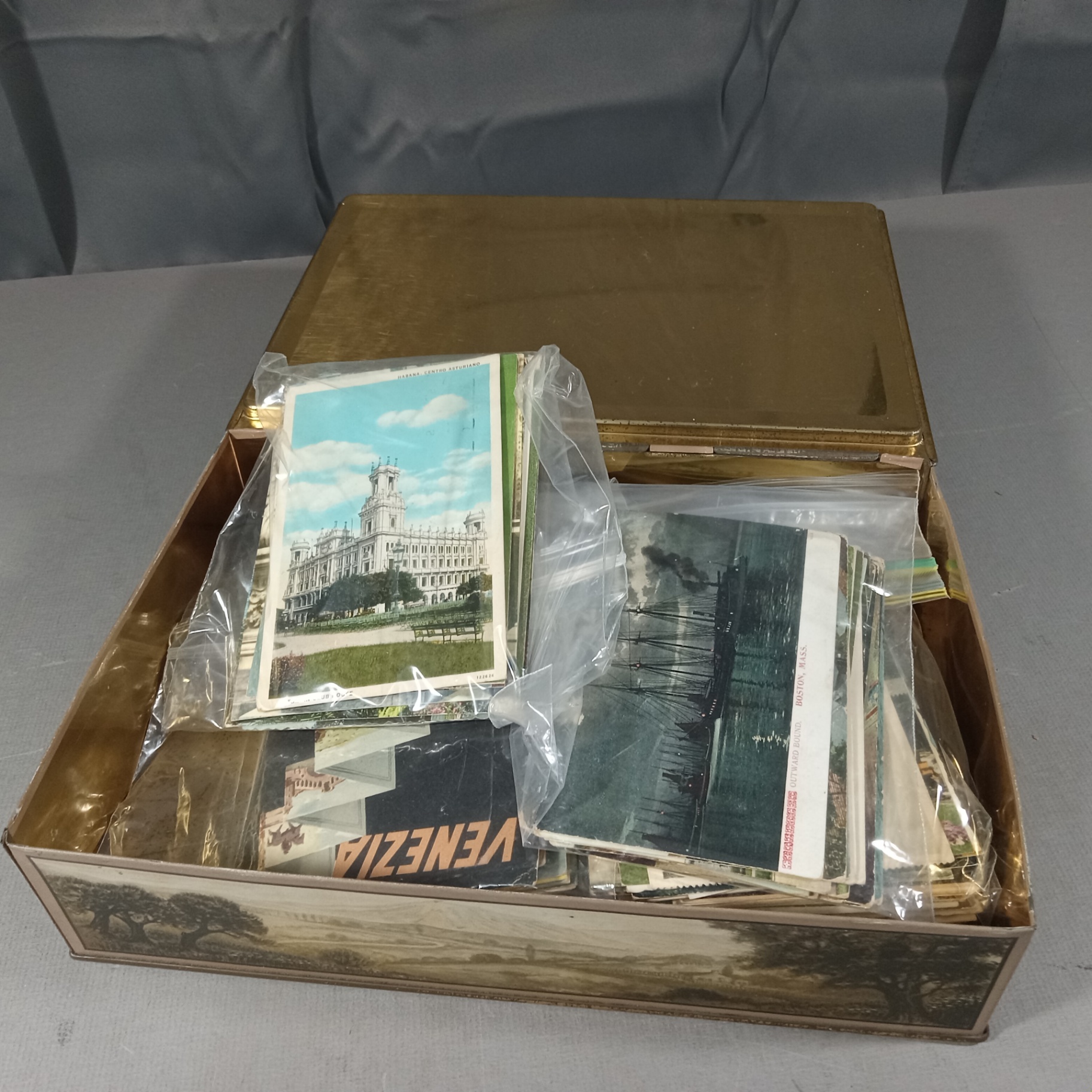 Vintage Postcards & Uneeda Biscuit Tin - image 18 of 18