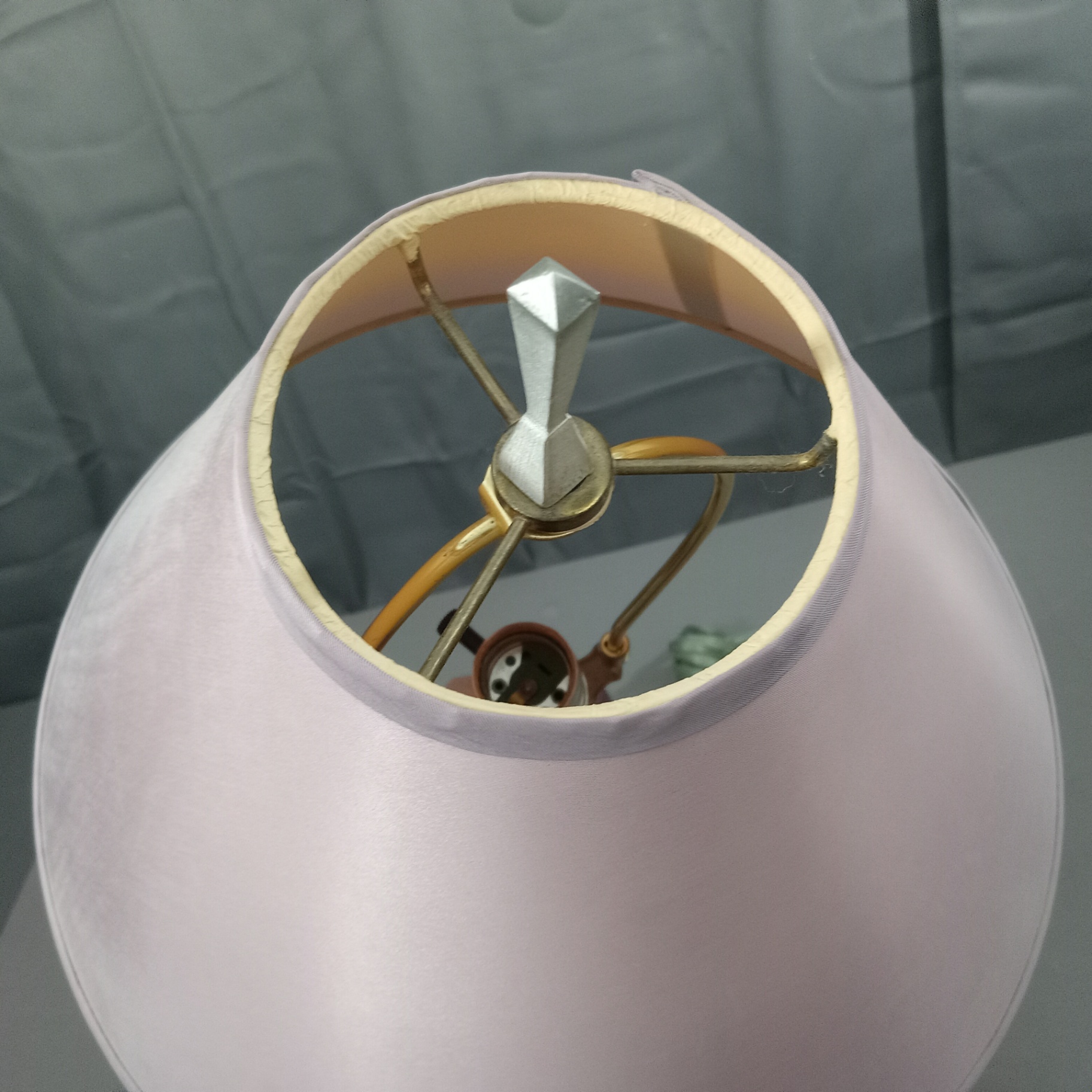 Gradient Pink Art Table Lamp - image 6 of 9