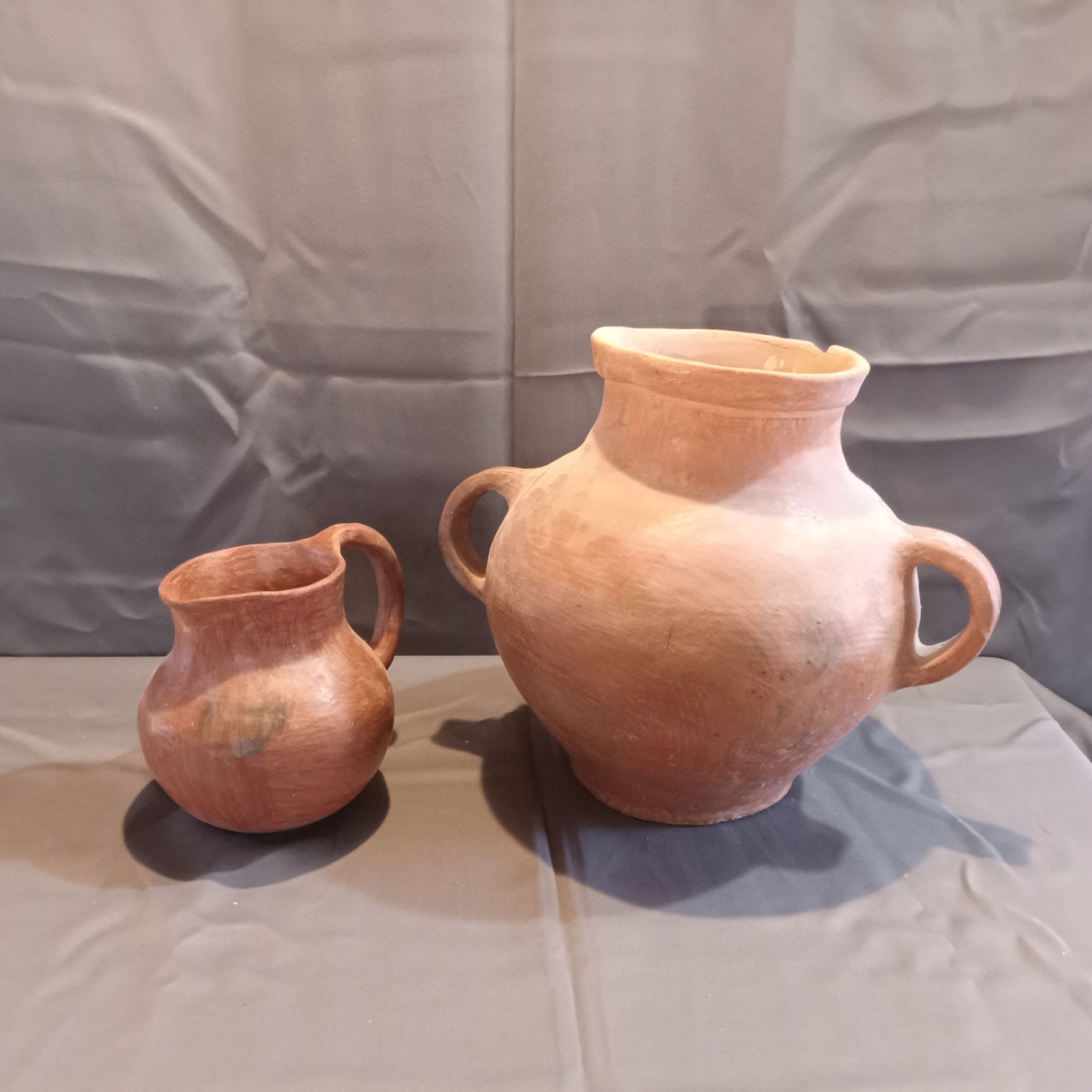 Primitive Clay Pots - image 1 of 11