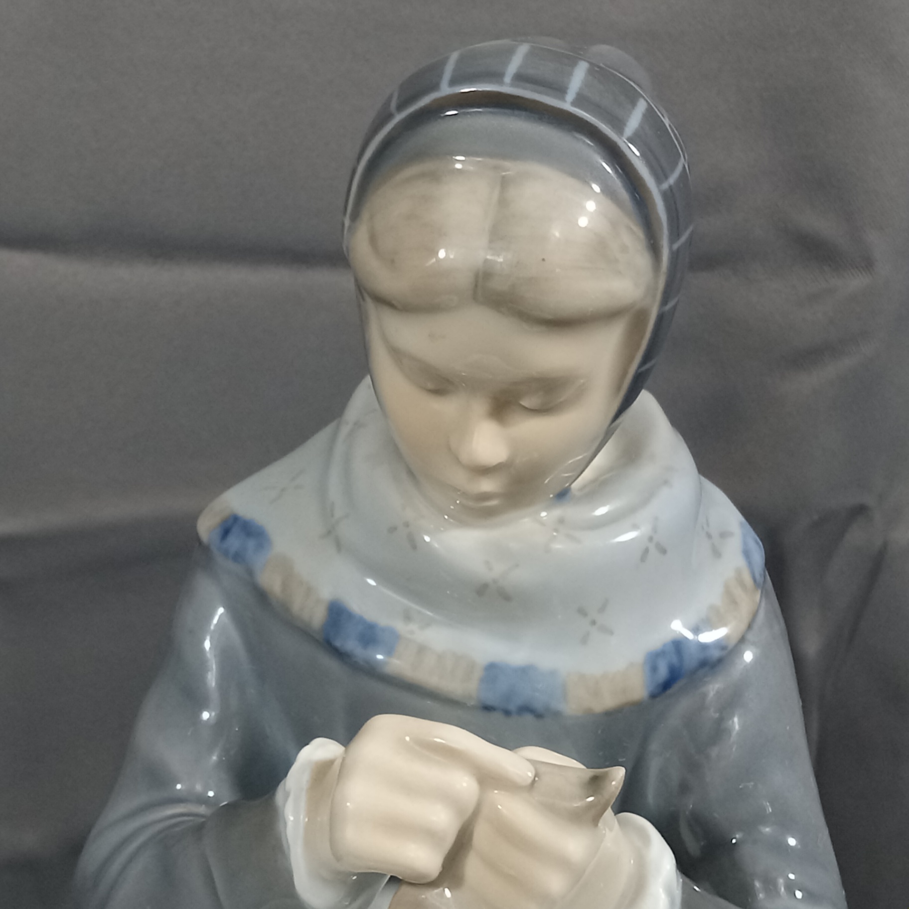 Royal Copenhagen Amager Girl Figurine - image 5 of 6