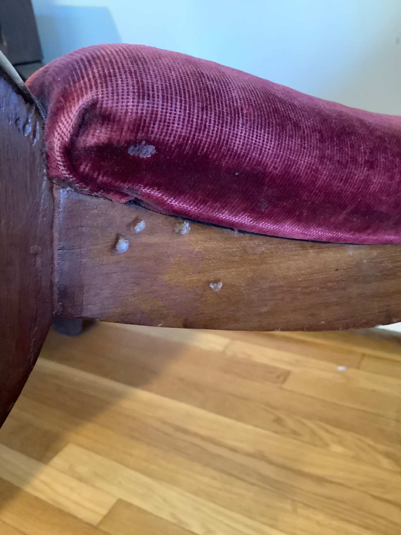 Antique Goose Neck Rocking Chair - image 6 of 6