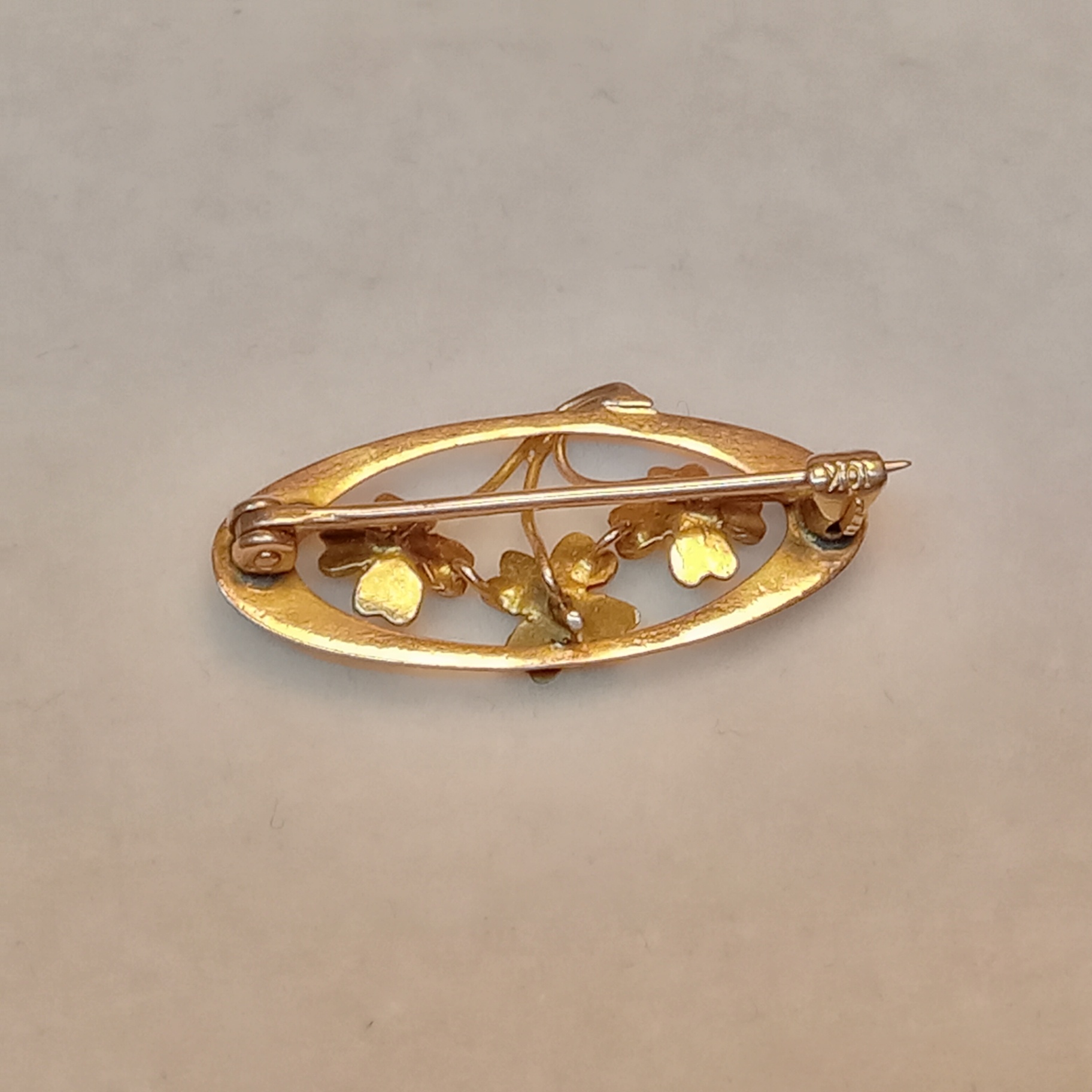 10K / 14K Gold & Pearl Jewelry (3+dwt) - image 3 of 13