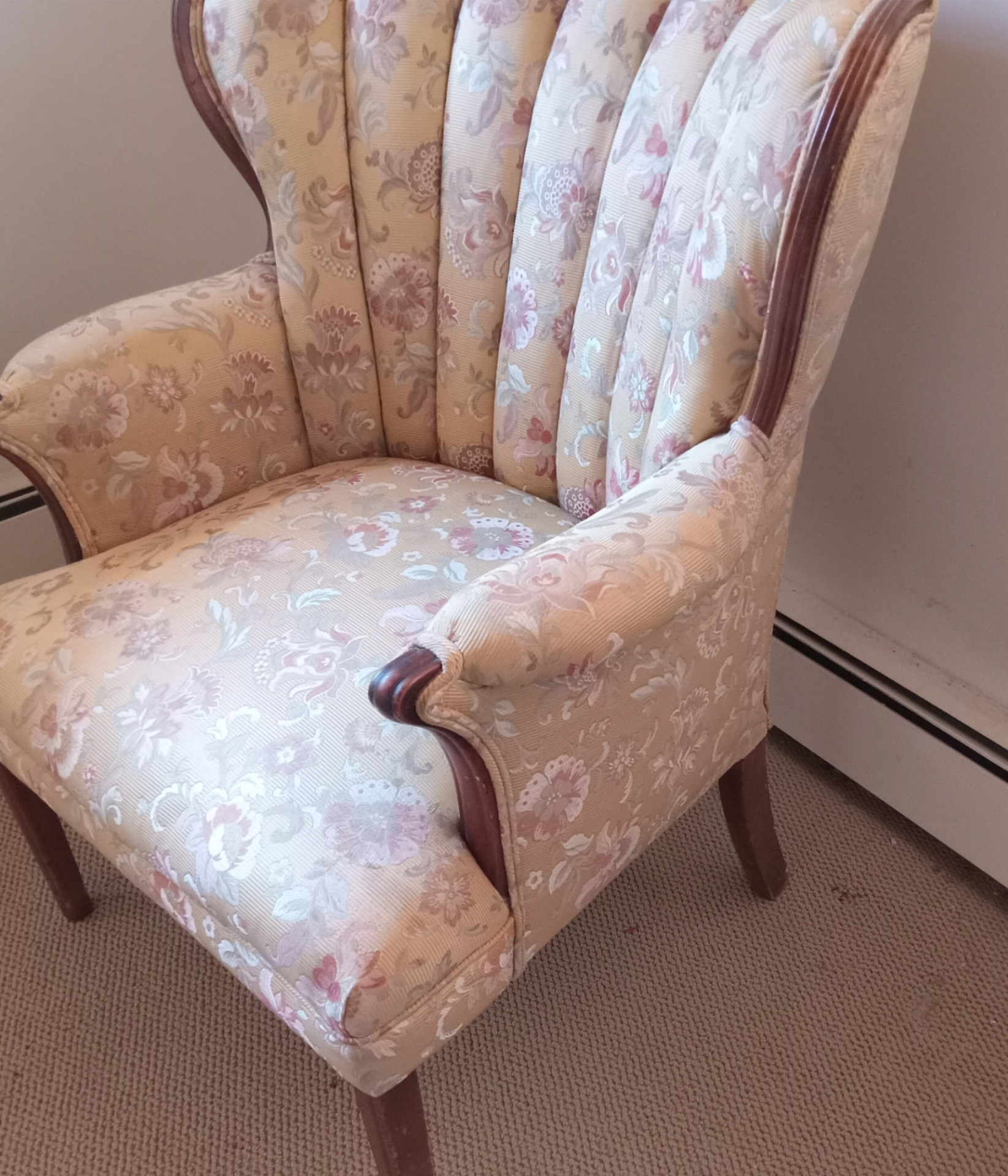 Vintage Upholstered Arm Chair - image 5 of 8