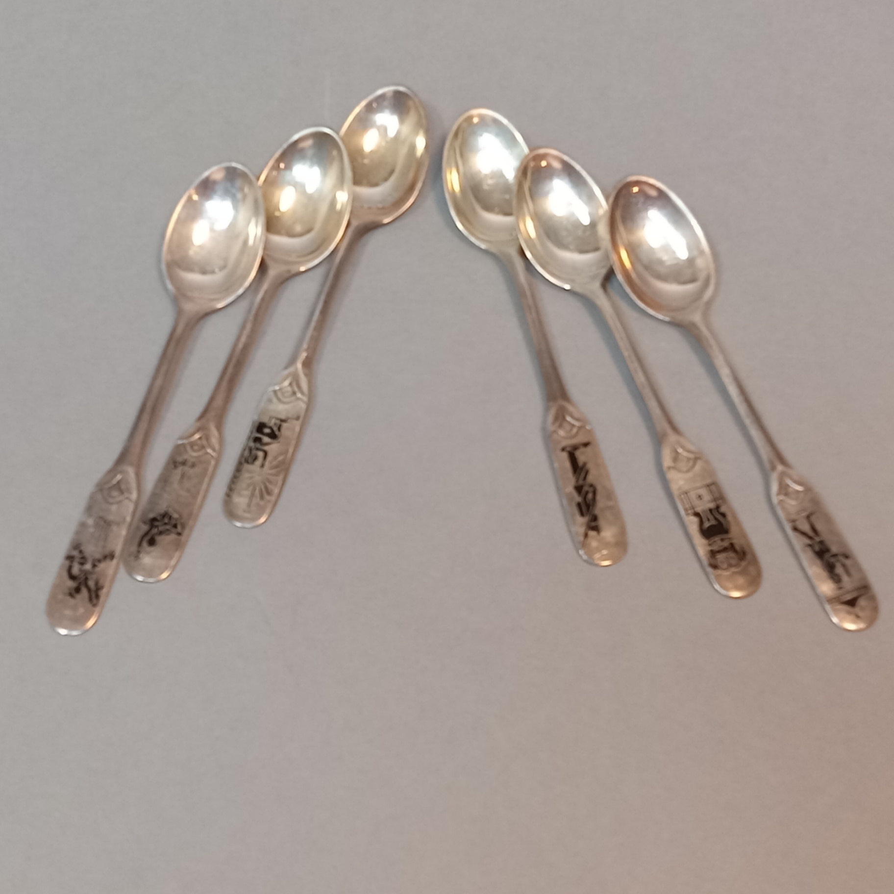 W&S Sorensen Sterling Spoons / Norway Shakers (60+dwt) - image 5 of 15