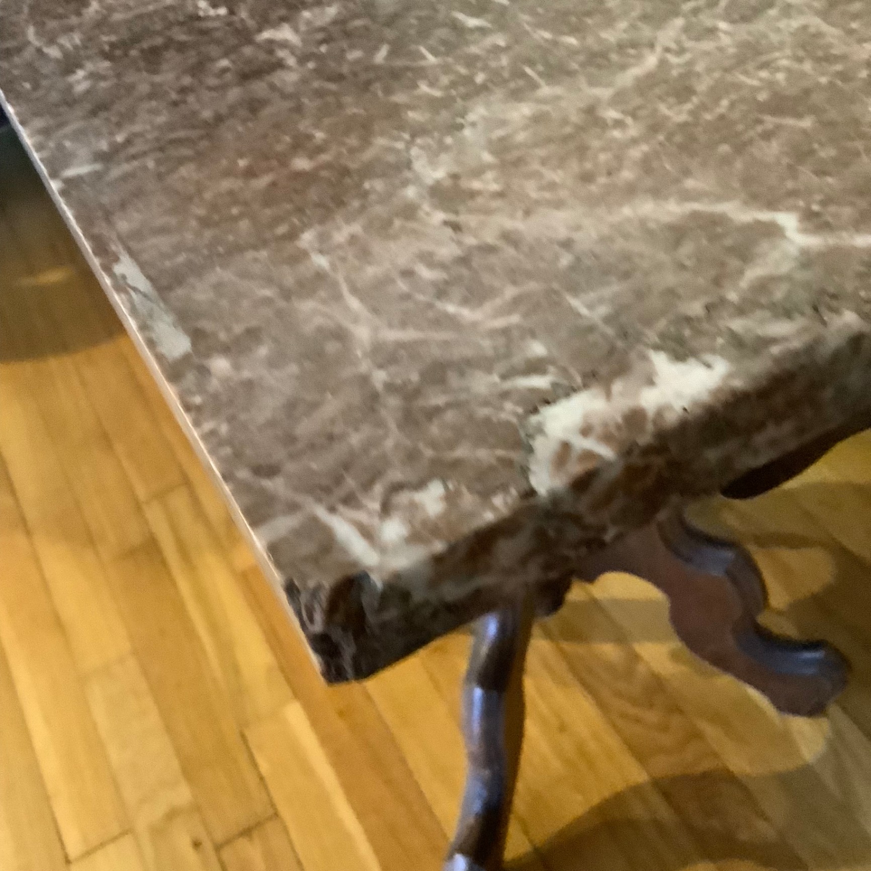 Antique Marble Side / Occasional Table - image 3 of 9