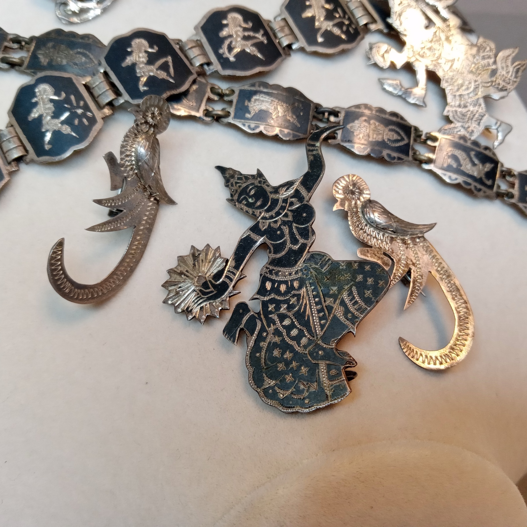 Vintage Siam Sterling Jewelry (32dwt) - image 2 of 18