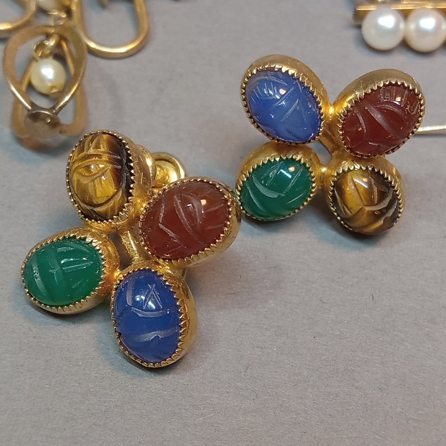 Vintage Sterling & Gold Filled Jewelry (13+dwt) - image 12 of 15
