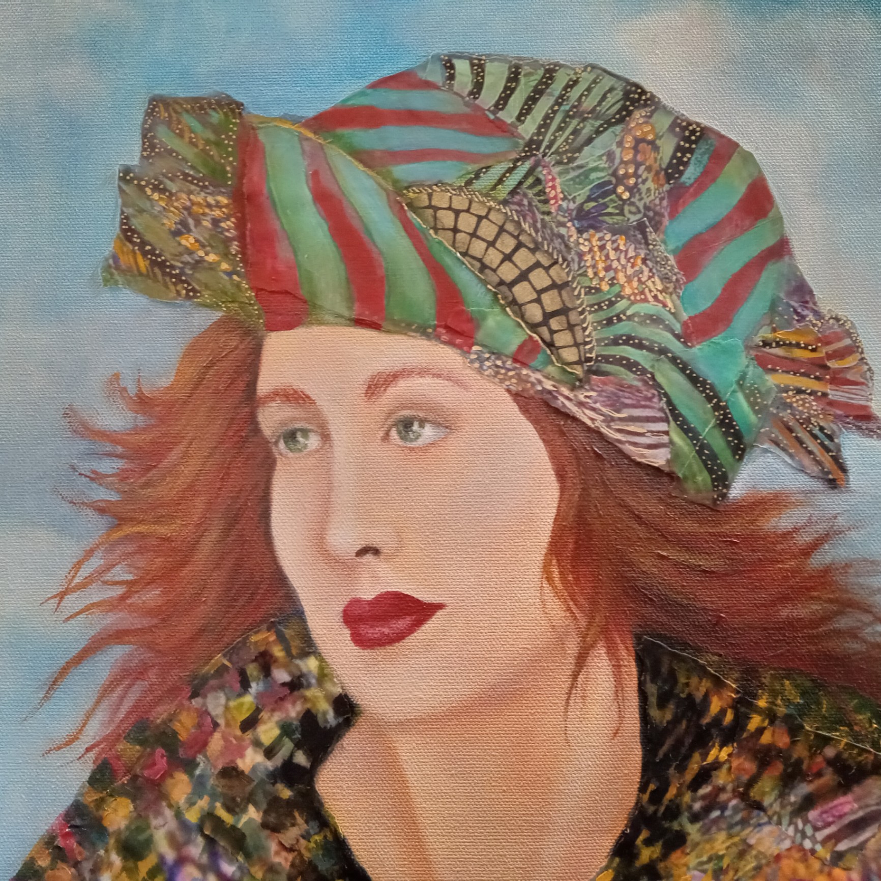 Cynthia Moskowitz Brody Original Canvas Art - image 2 of 7
