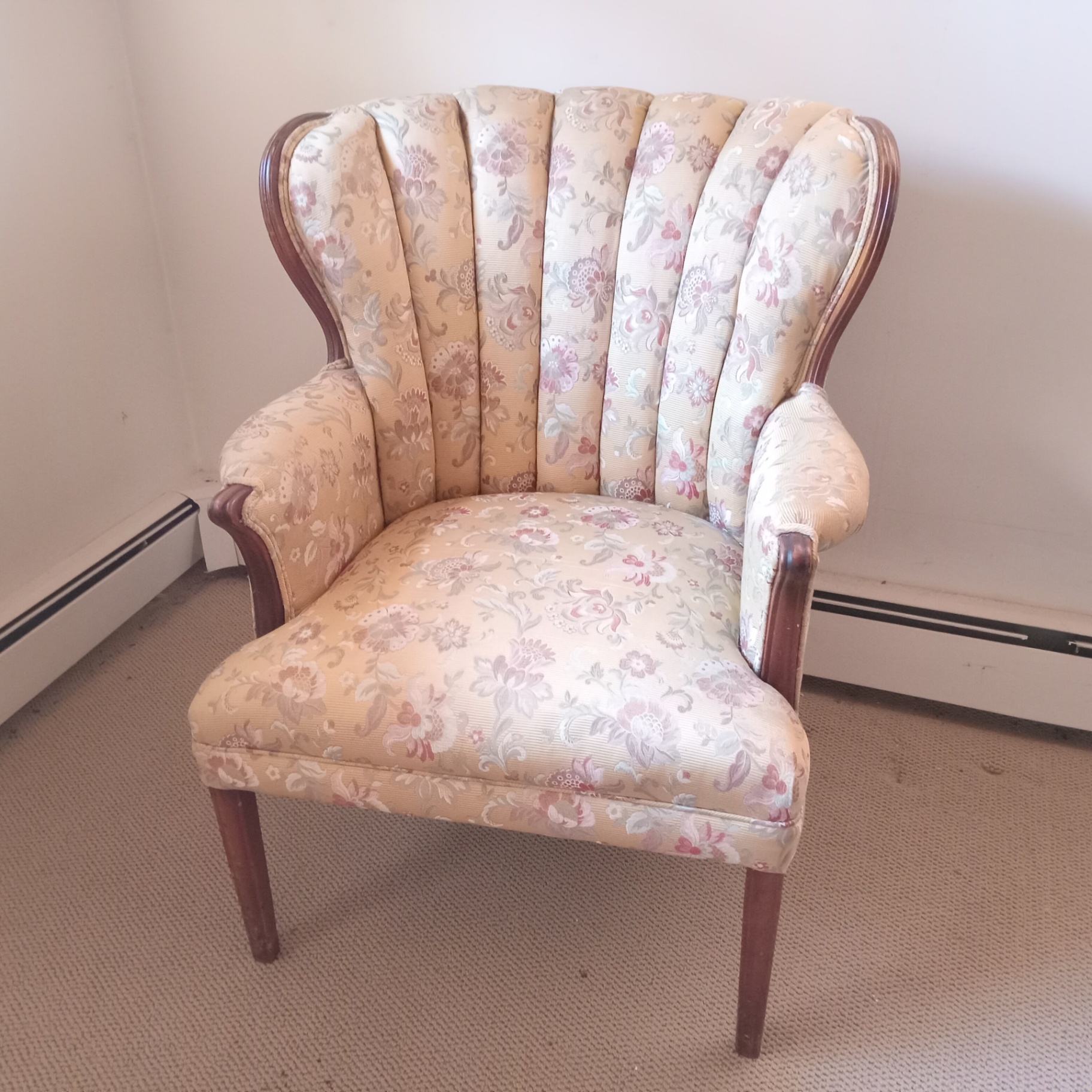 Vintage Upholstered Arm Chair - image 1 of 8