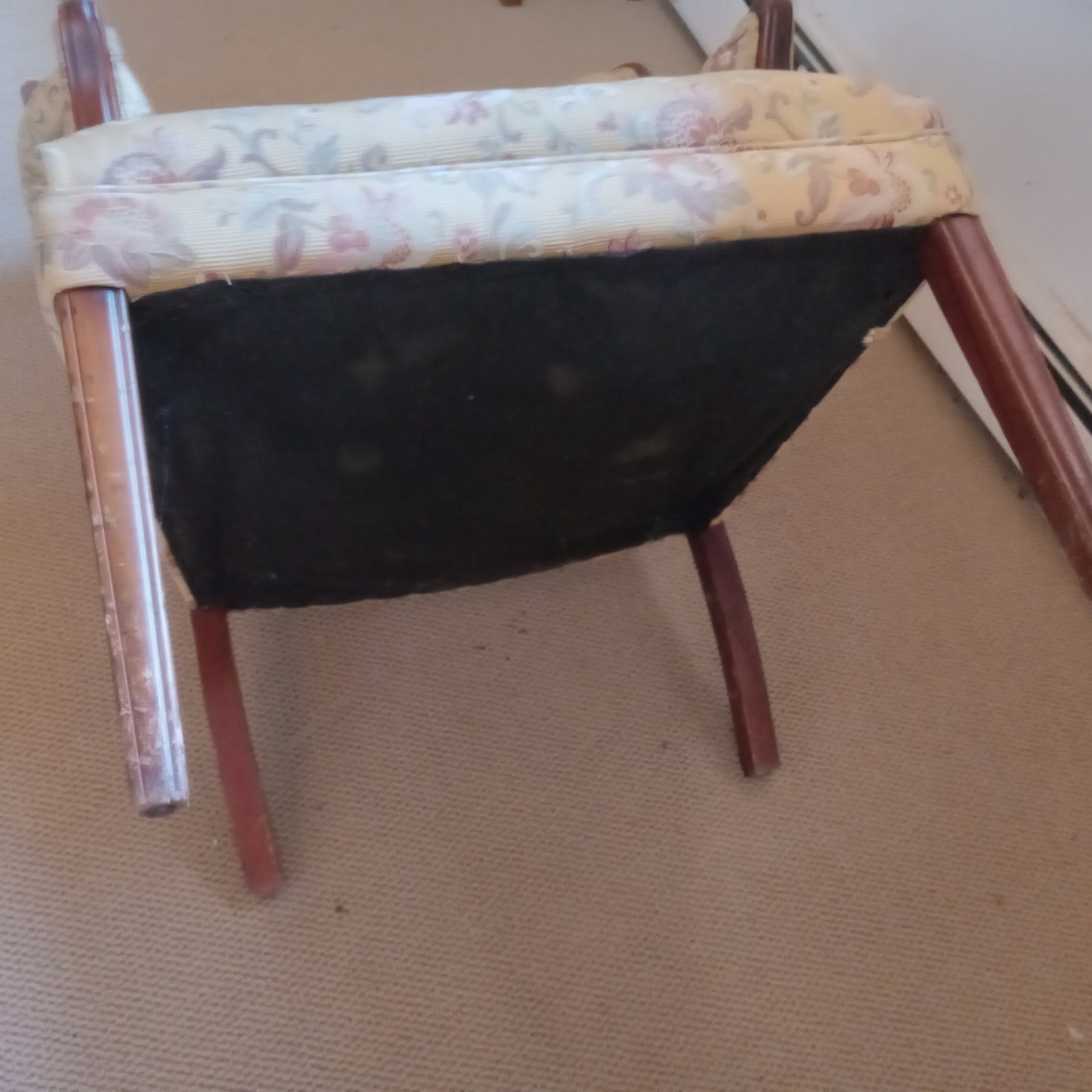 Vintage Upholstered Arm Chair - image 8 of 8