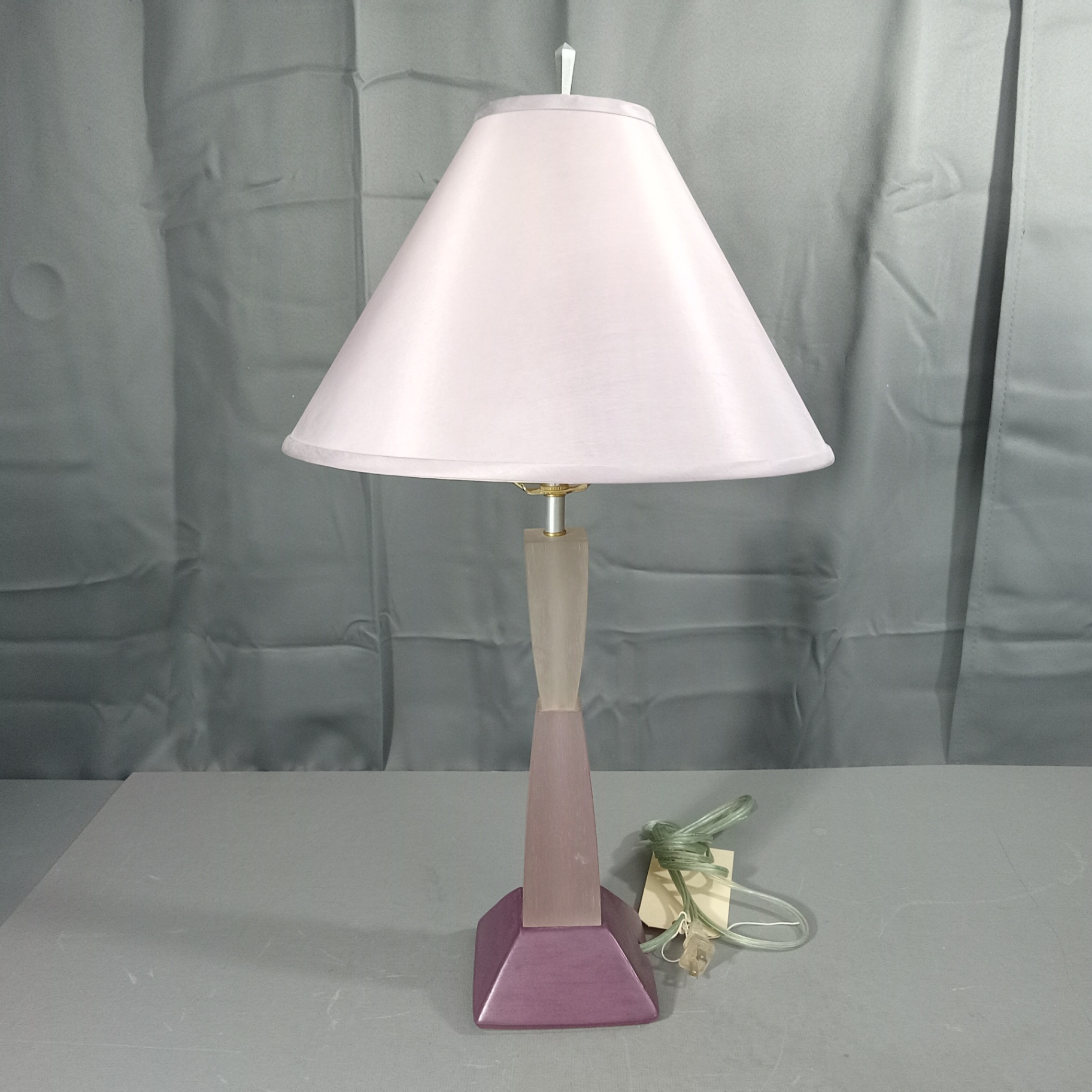 Gradient Pink Art Table Lamp - image 1 of 9