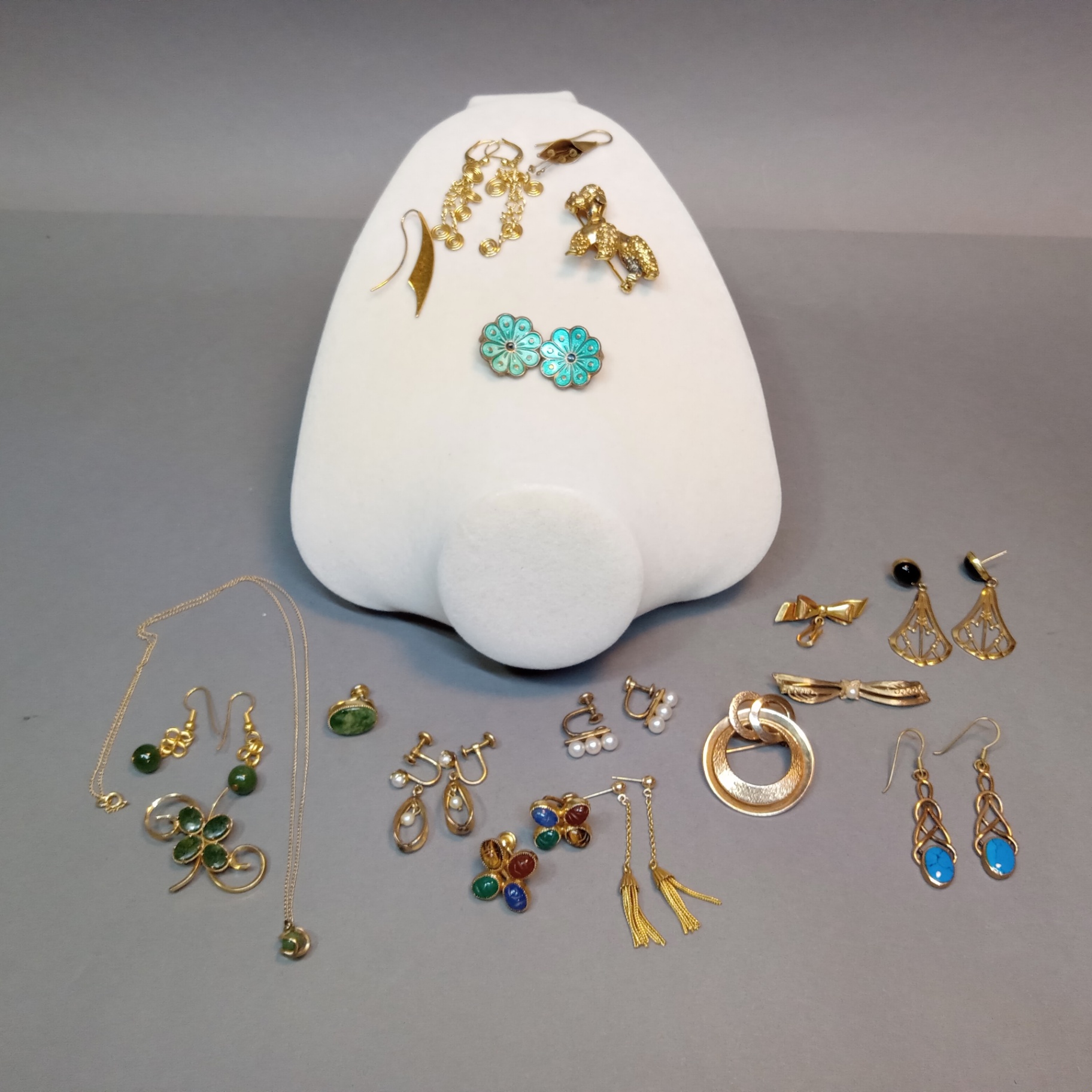 Vintage Sterling & Gold Filled Jewelry (13+dwt) - image 1 of 15