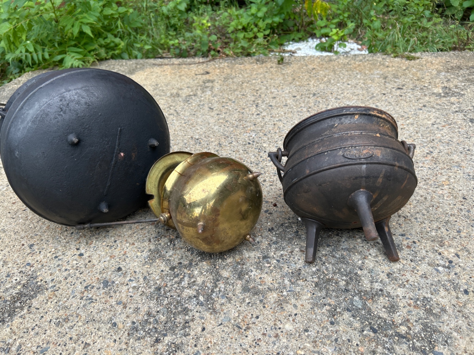Antique Cast Iron Cauldrons  - image 6 of 6