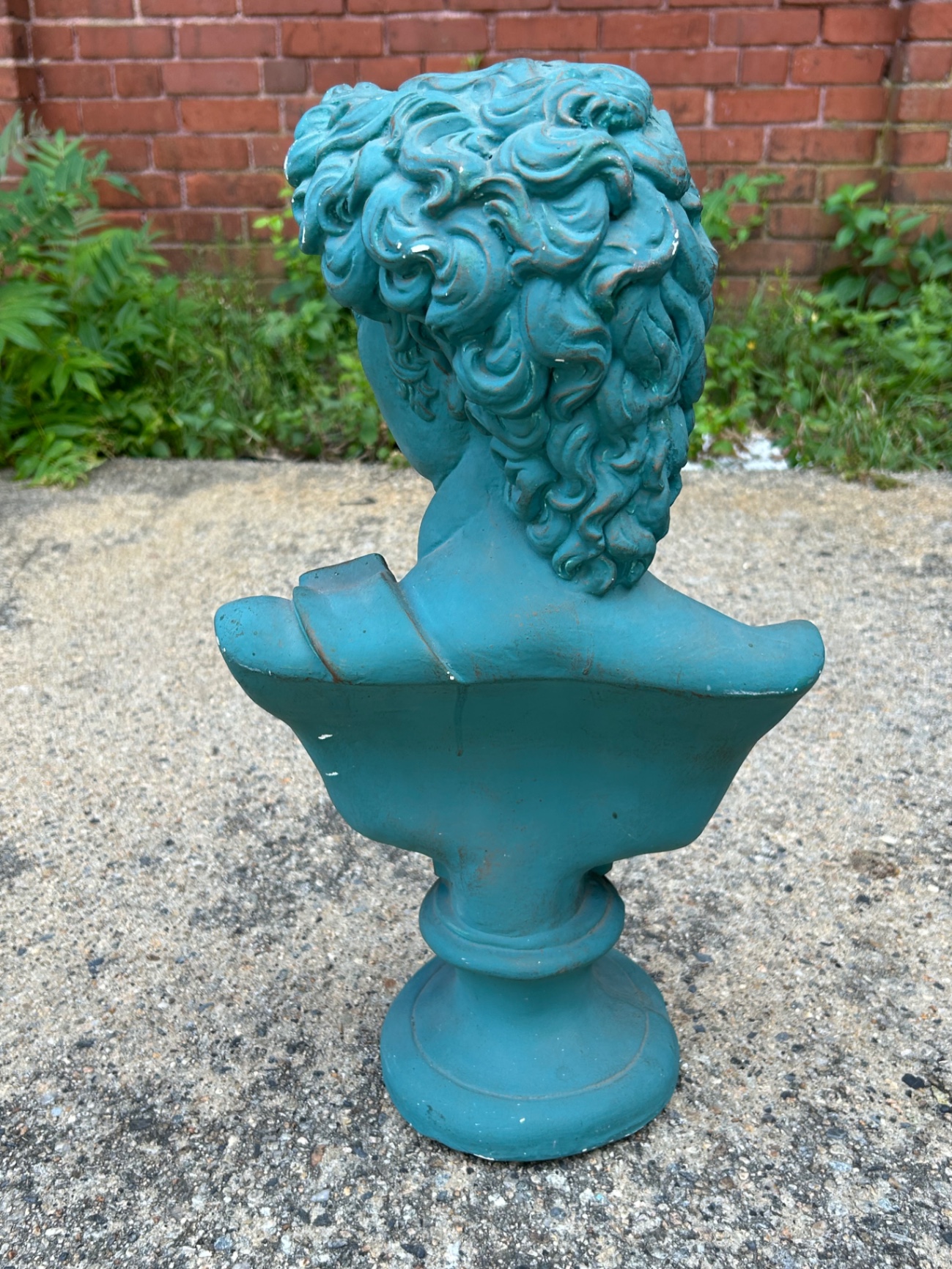 Michelangelo's David Head Chalkware Vintage - image 4 of 5