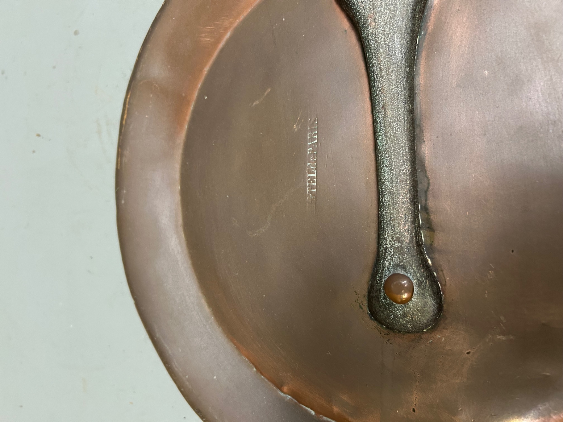 Antique Hotel de Paris/ E. Dehillerin French Copper Ware Pots  - image 4 of 8