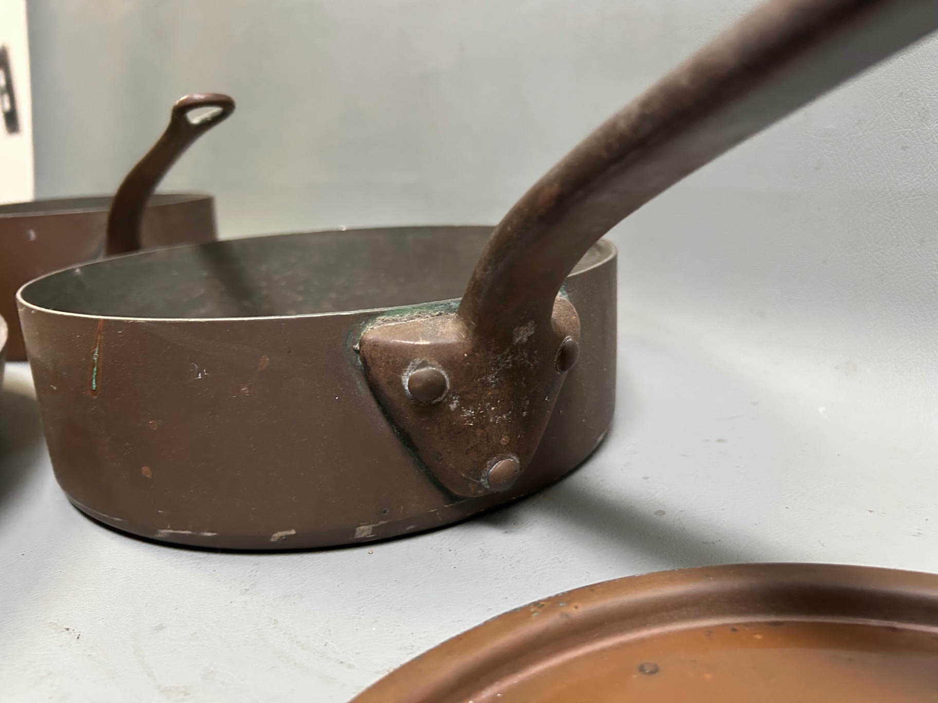 Antique E. Dehillerin Paris French Copper Ware  - image 5 of 6