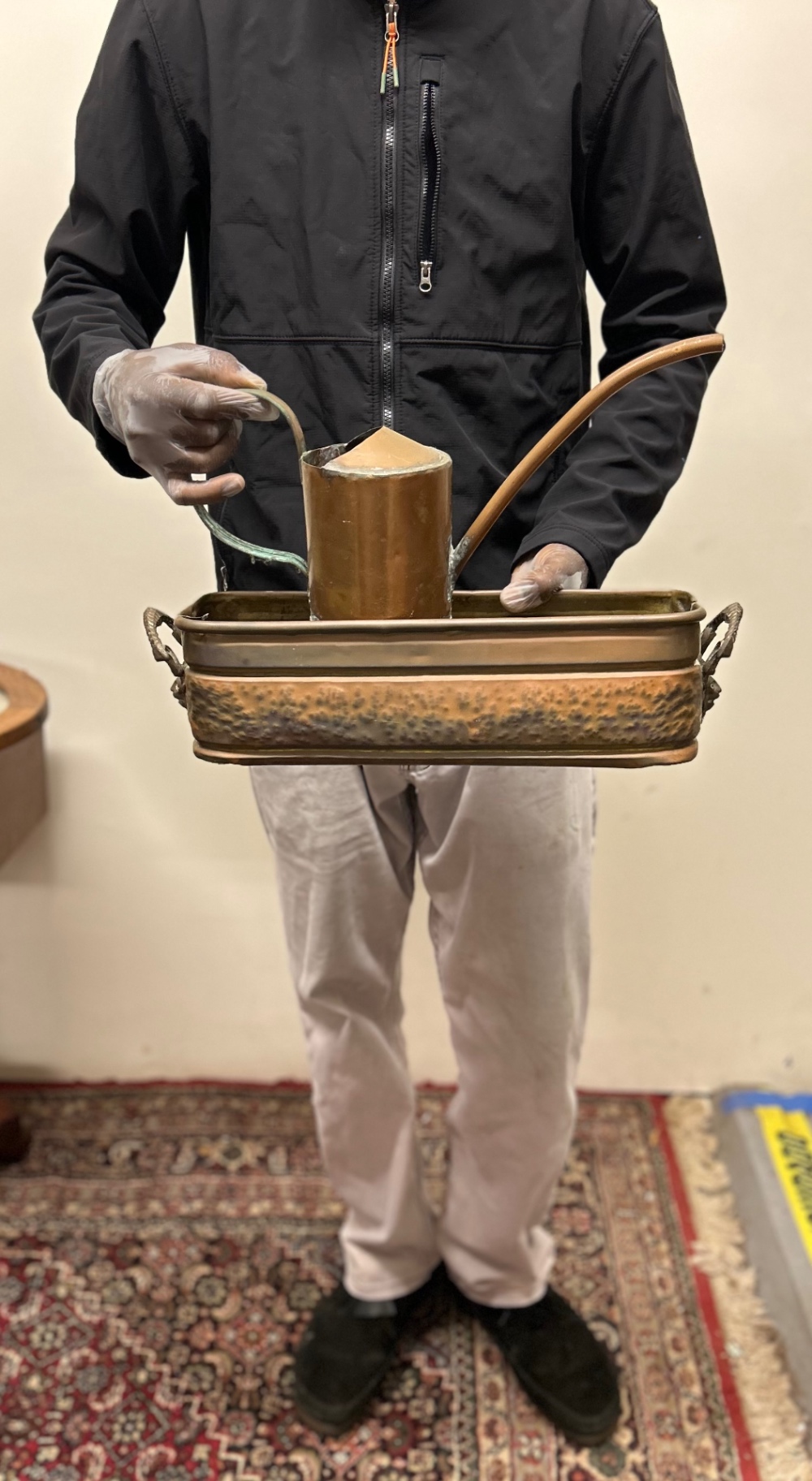 Copper Water Can and Planter  - image 2 of 4