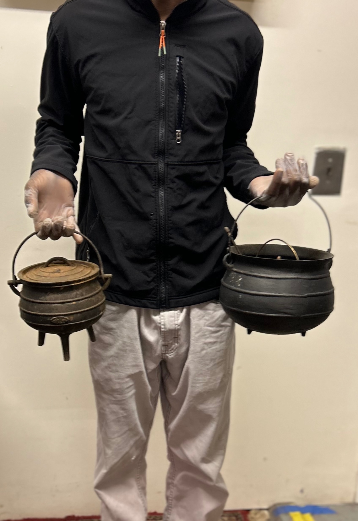 Antique Cast Iron Cauldrons  - image 2 of 6