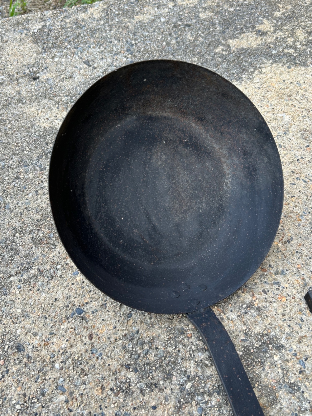 Antique French Cast Iron Skillet and Pot Stands  - image 3 of 7