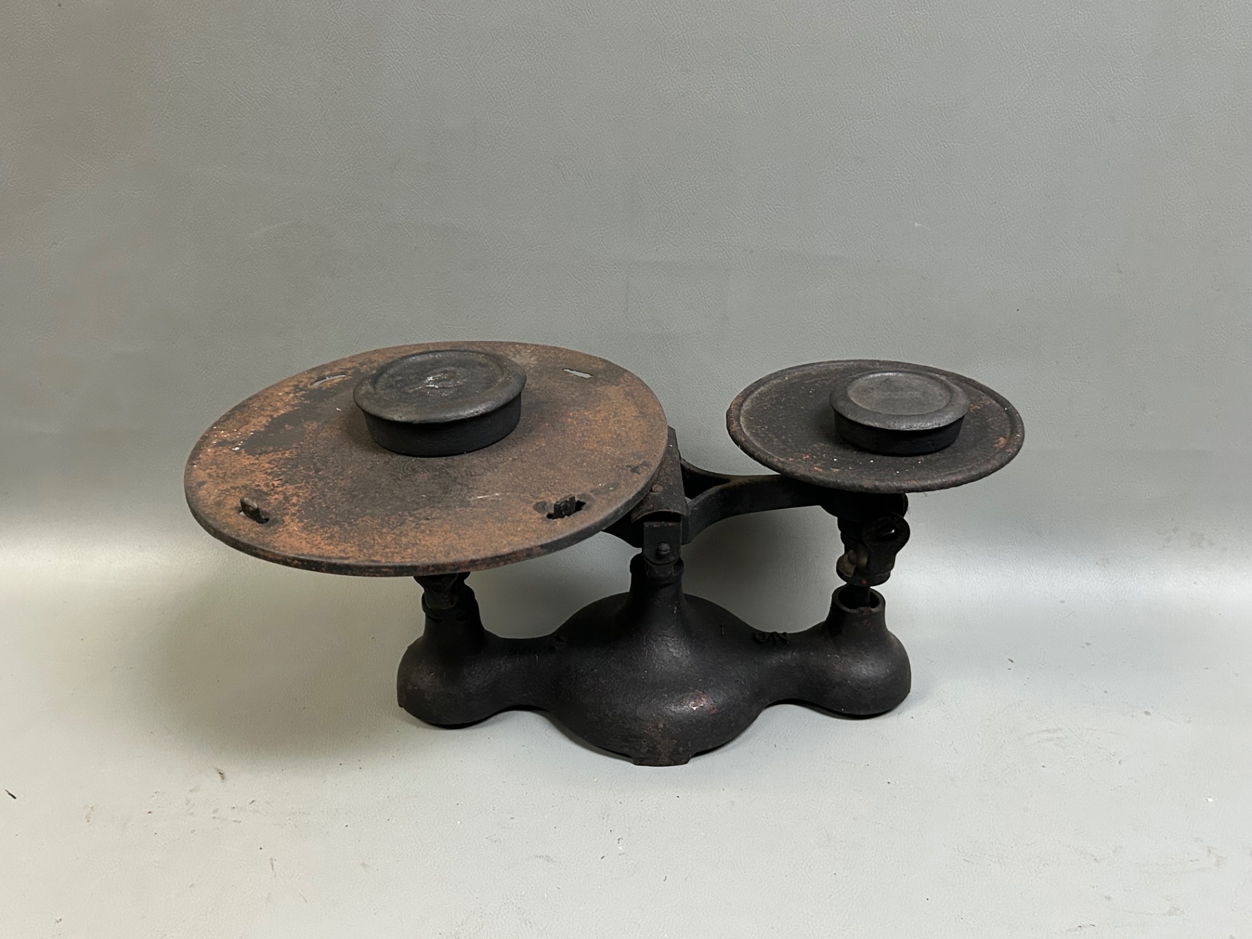 Antique French Force Kilo Cast Iron Balance Scale  - image 1 of 7